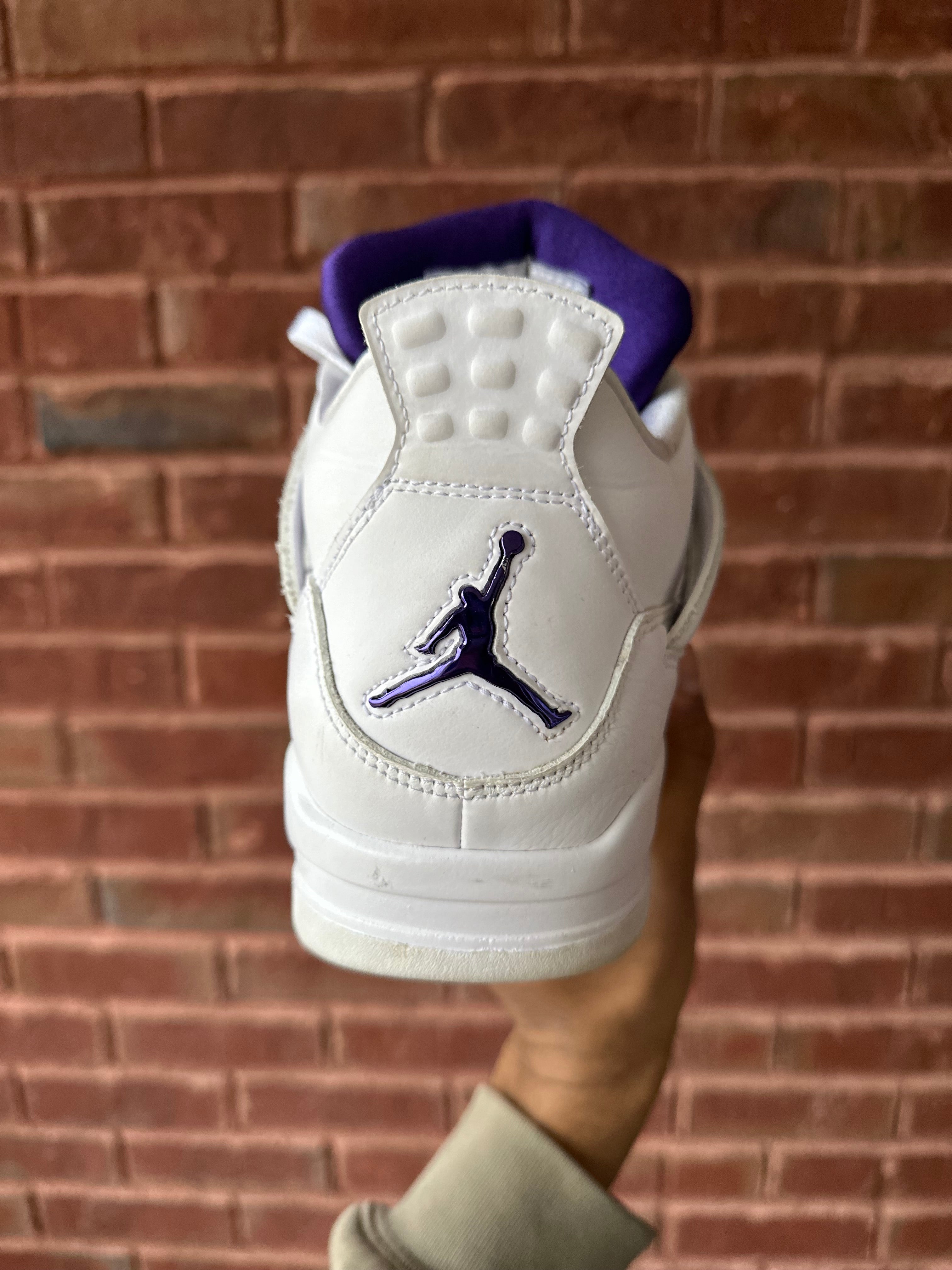 Size 10.5 - J4 purple metallic