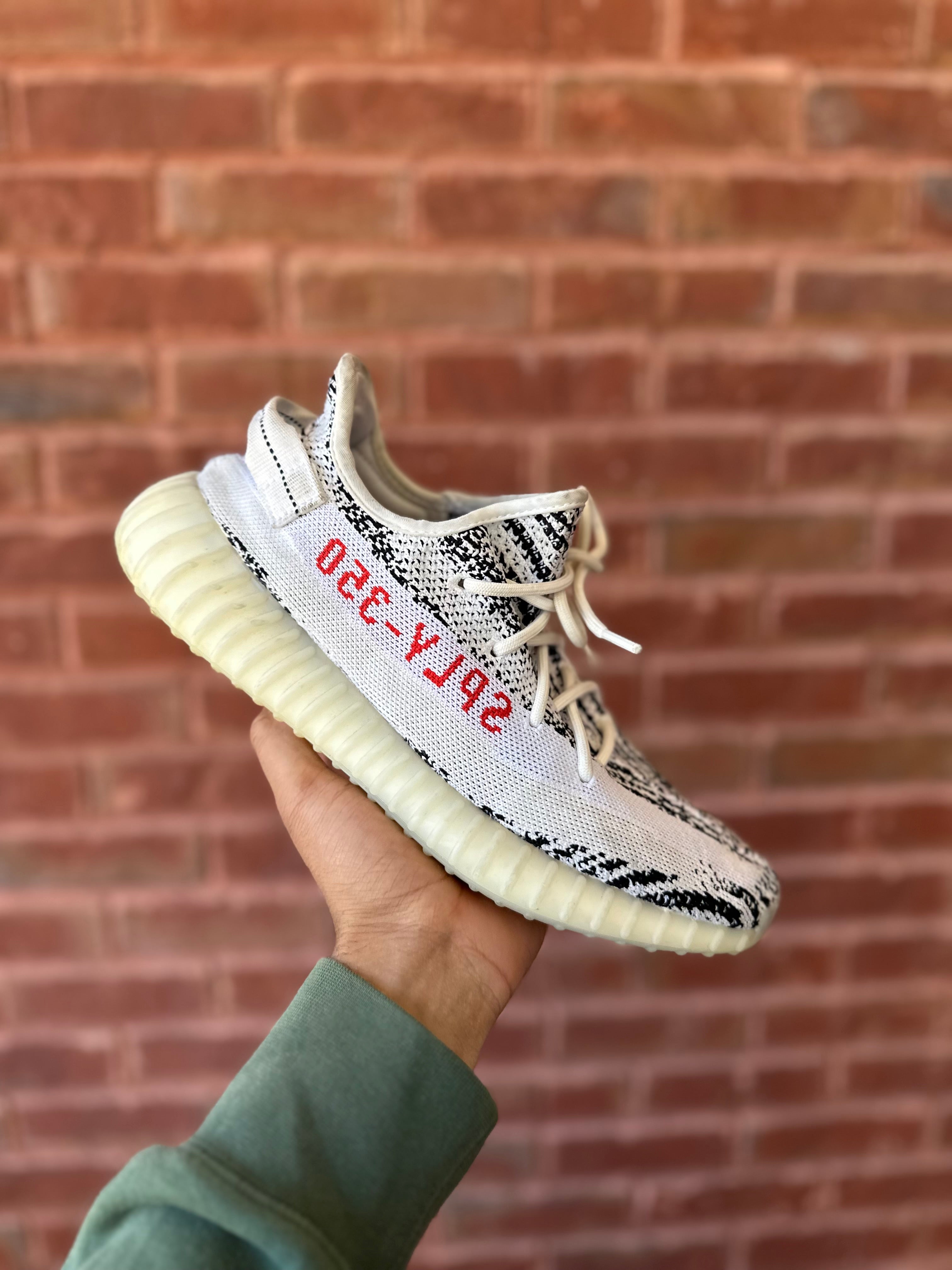 Size 10 - YZY 350 zebra