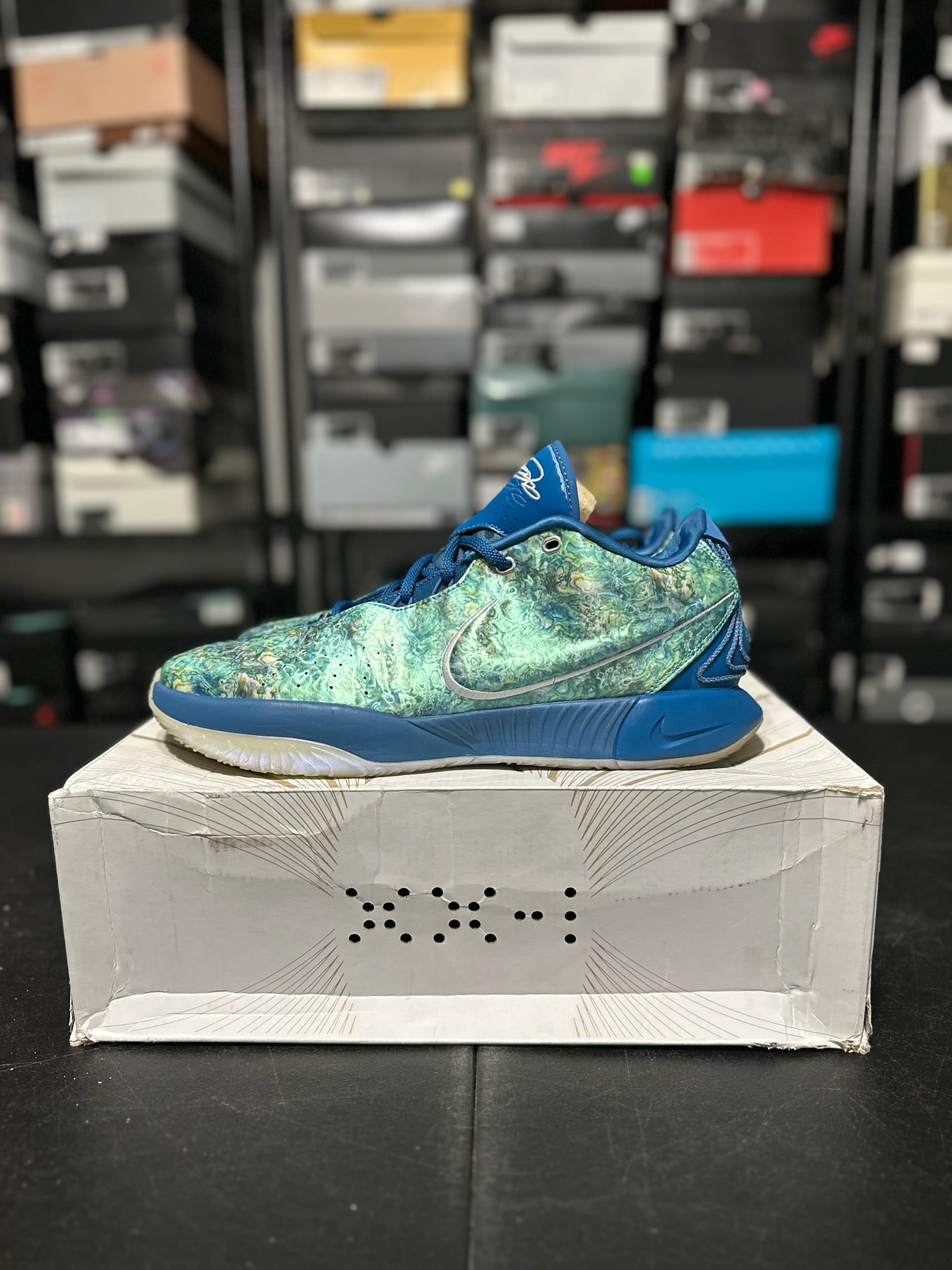 Size 13 - LeBron 21 Abalone