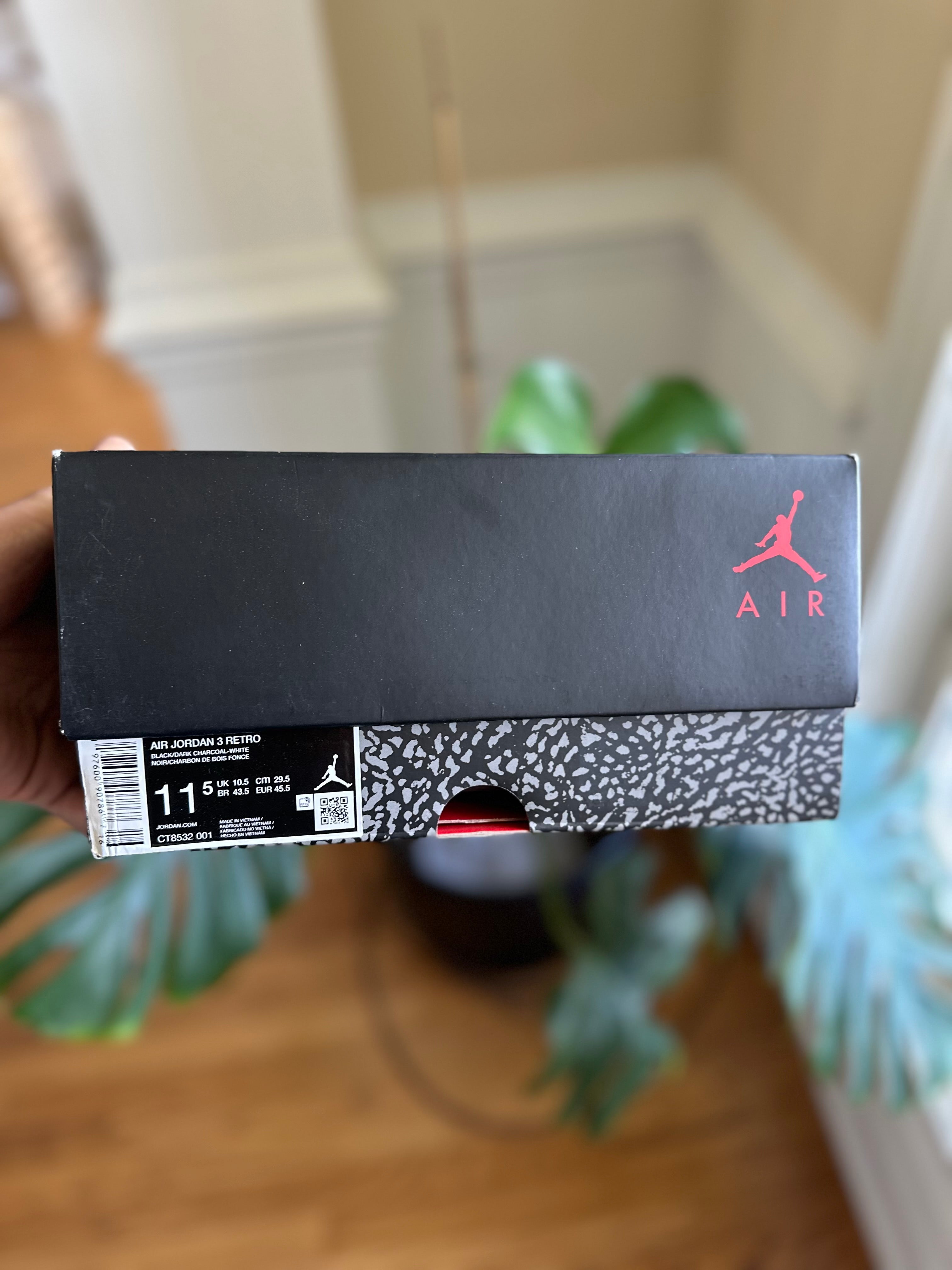Size 11.5 - J3 black cat
