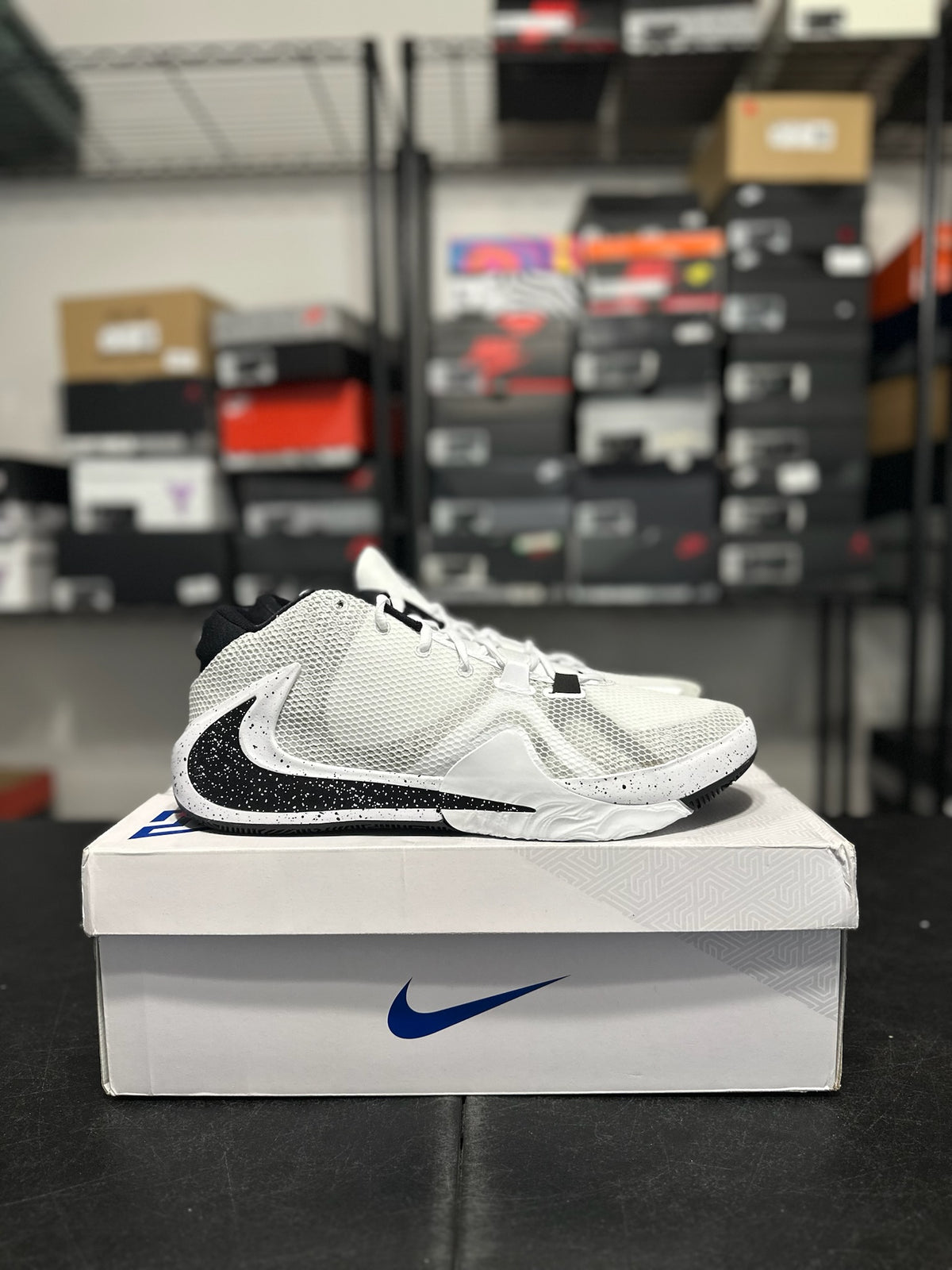 Size 13 - Nike Zoom Freak 1 White Black DS