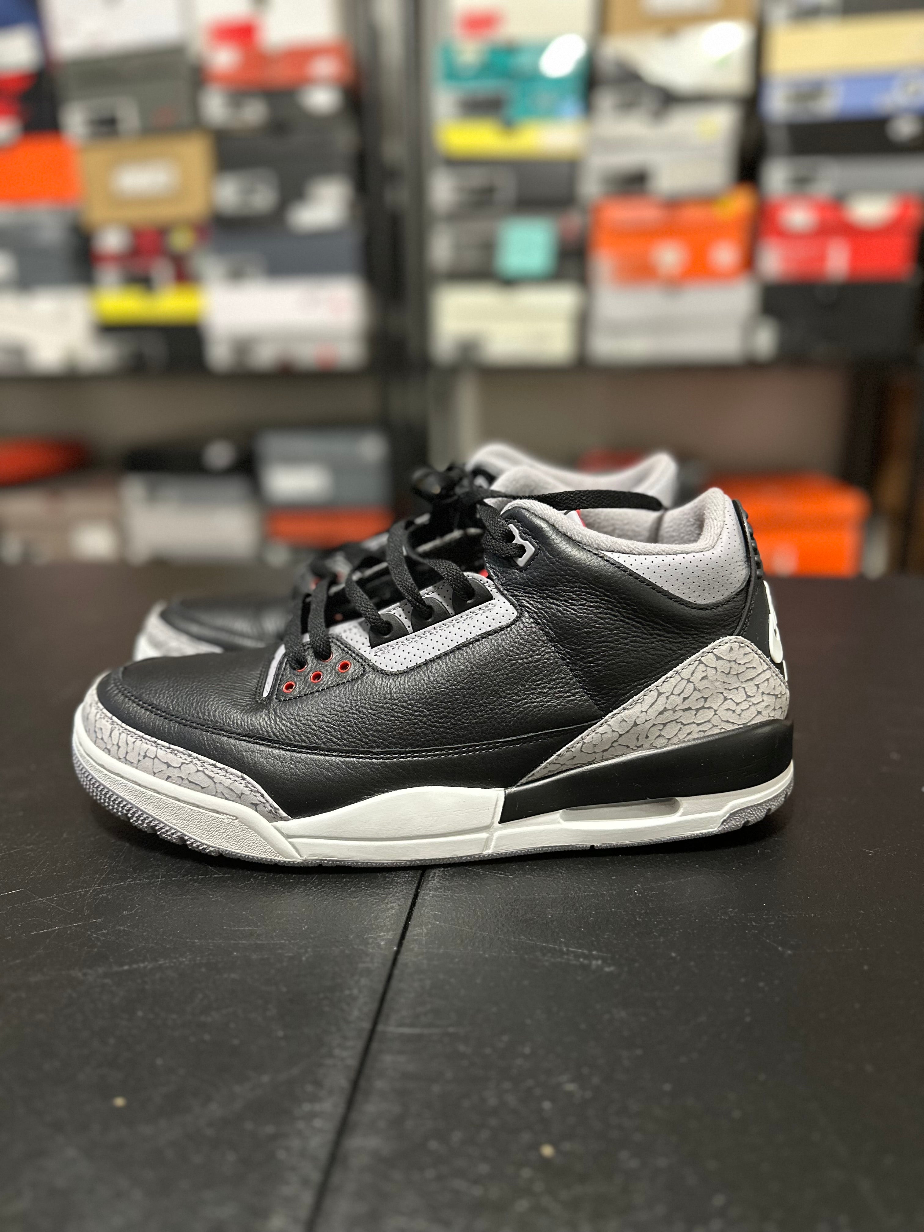 Size 14 - J3 black cement reimagined