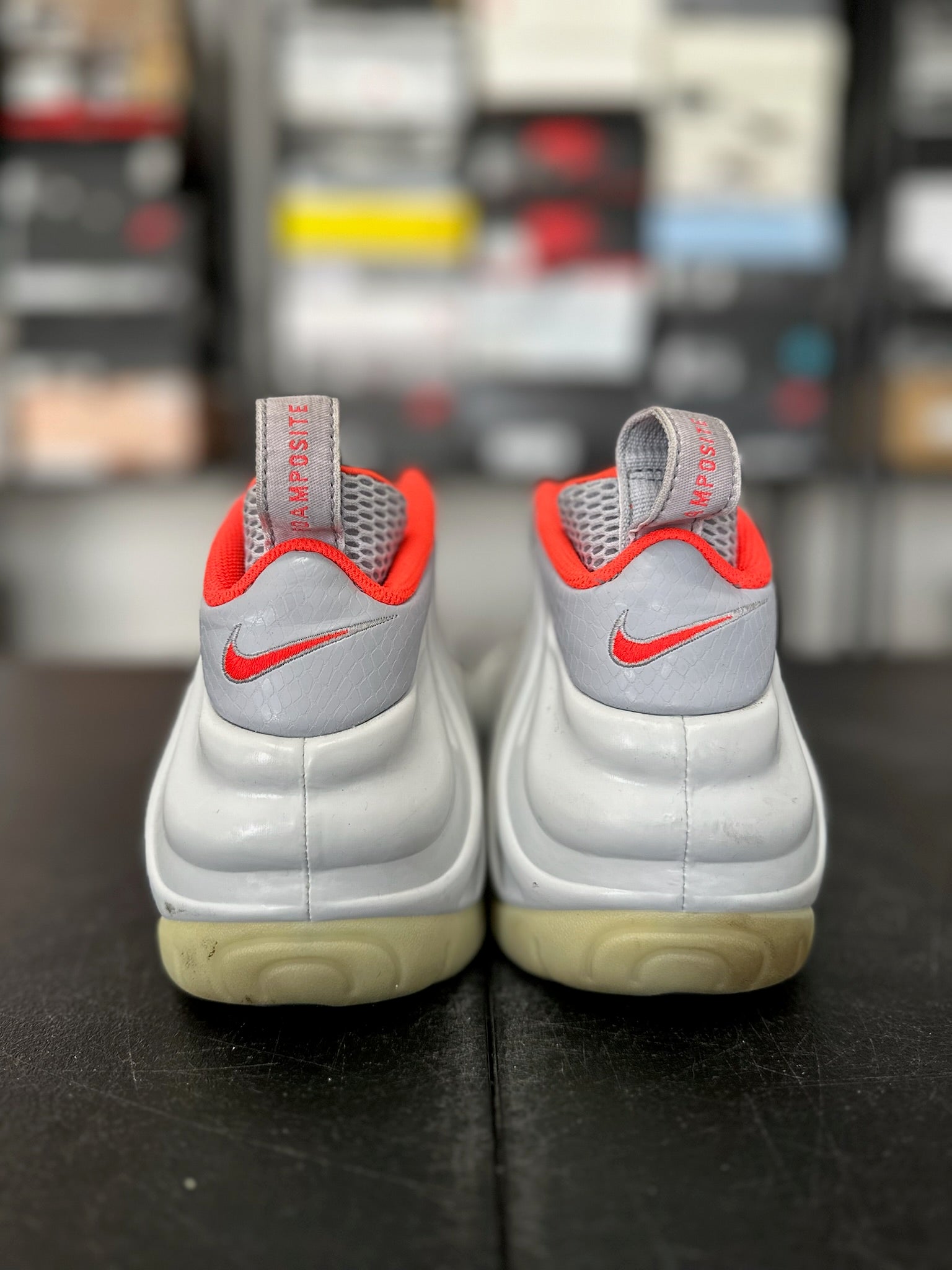 Size 12 - Foamposite Pro Pure Platinum