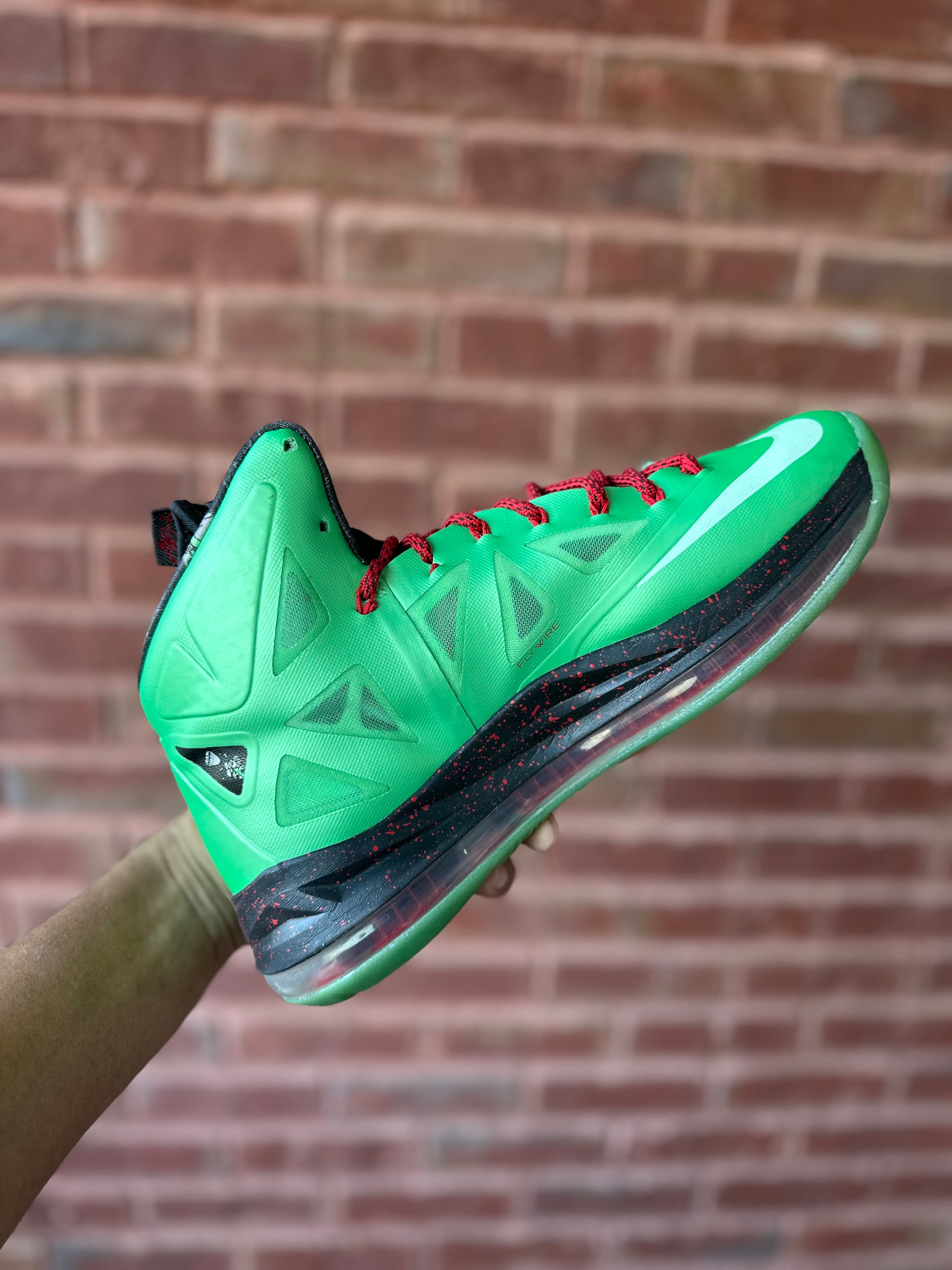 Size 9.5 - LeBron 10 Christmas