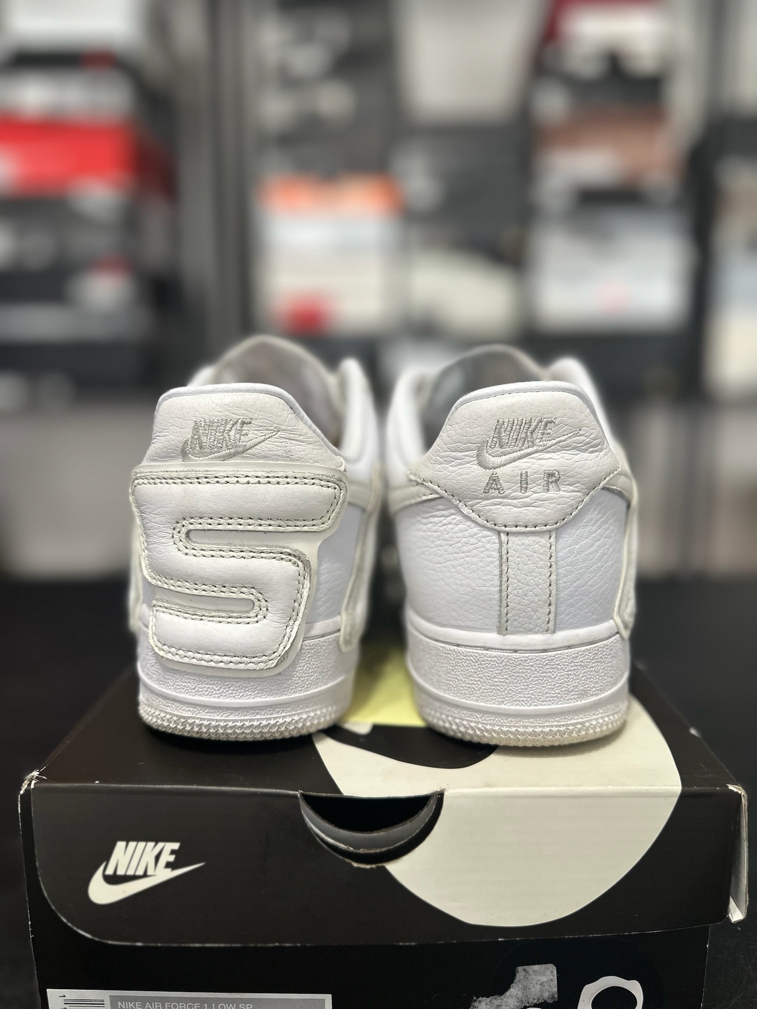 Size 8 - AF 1 Low Cactus Plant Flea Market White