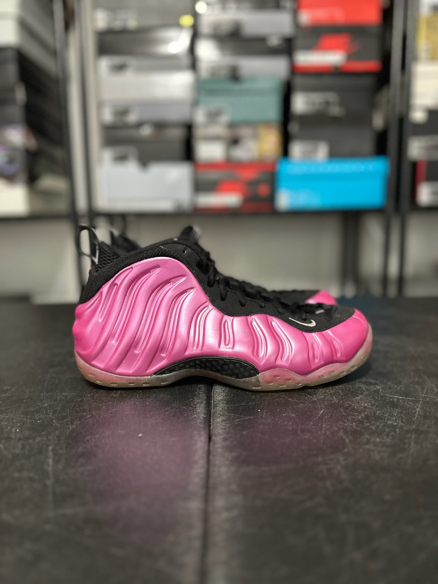 Size 9 - Foamposite 1 Pearlized Pink