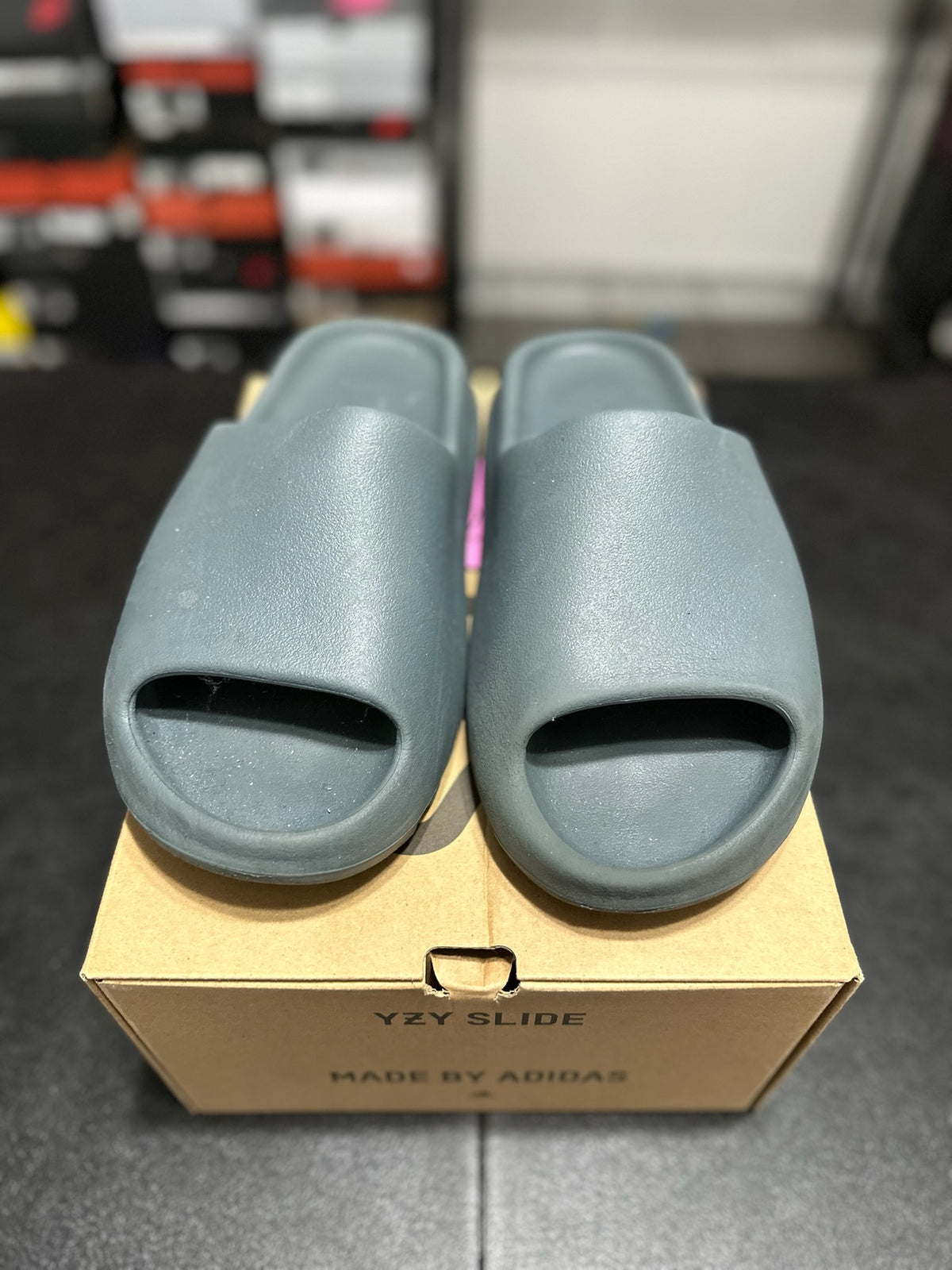 Size 11 - adidas Yzy size slate marine