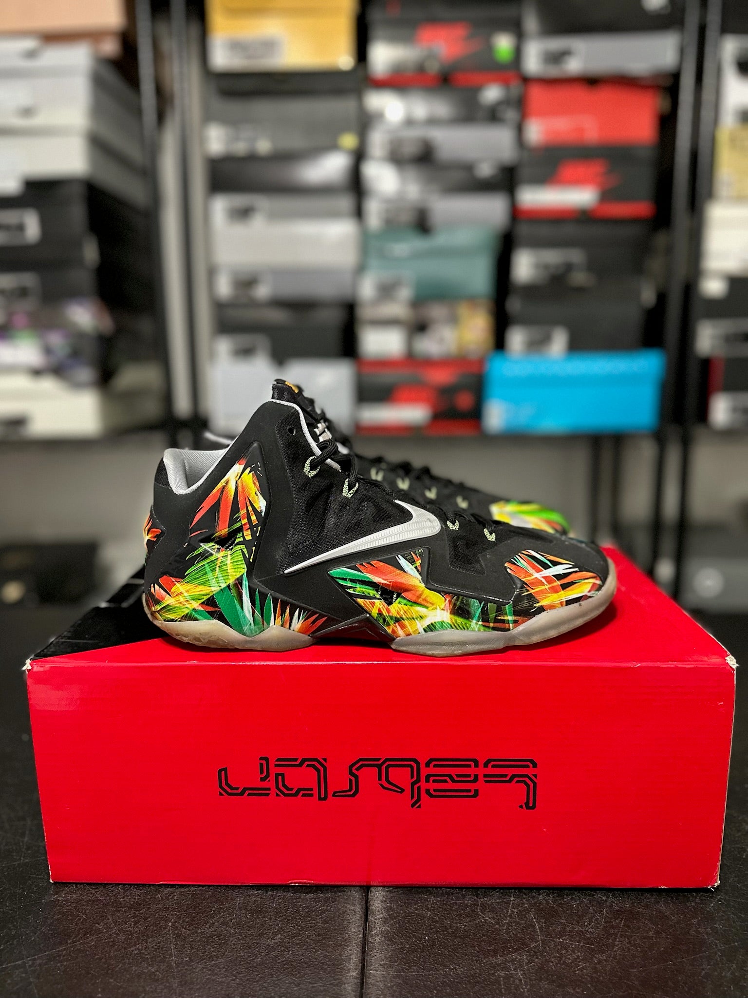 Size 10.5 - LeBron 11 Everglades