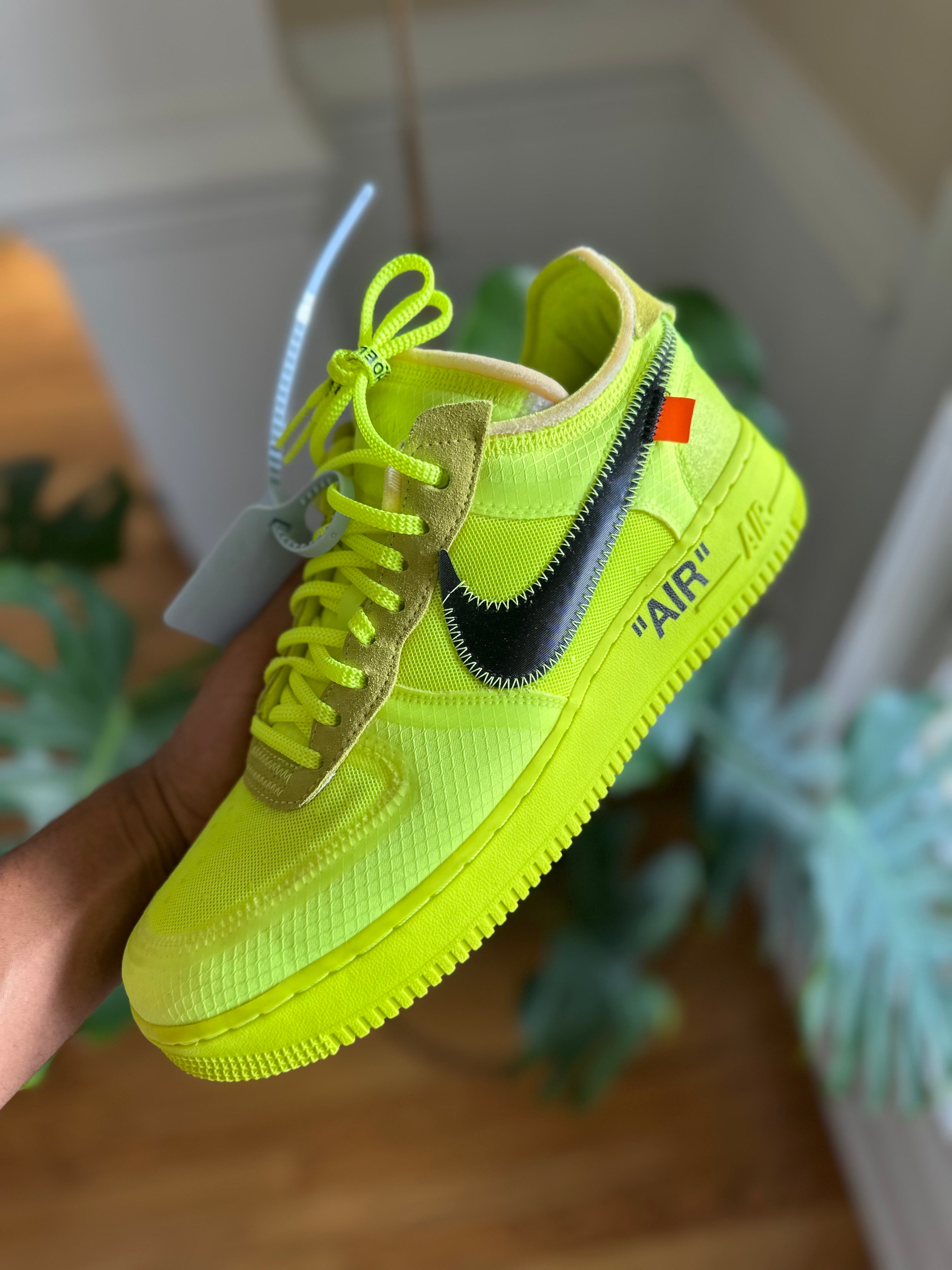 Size 9 - AF1 Off white Volt