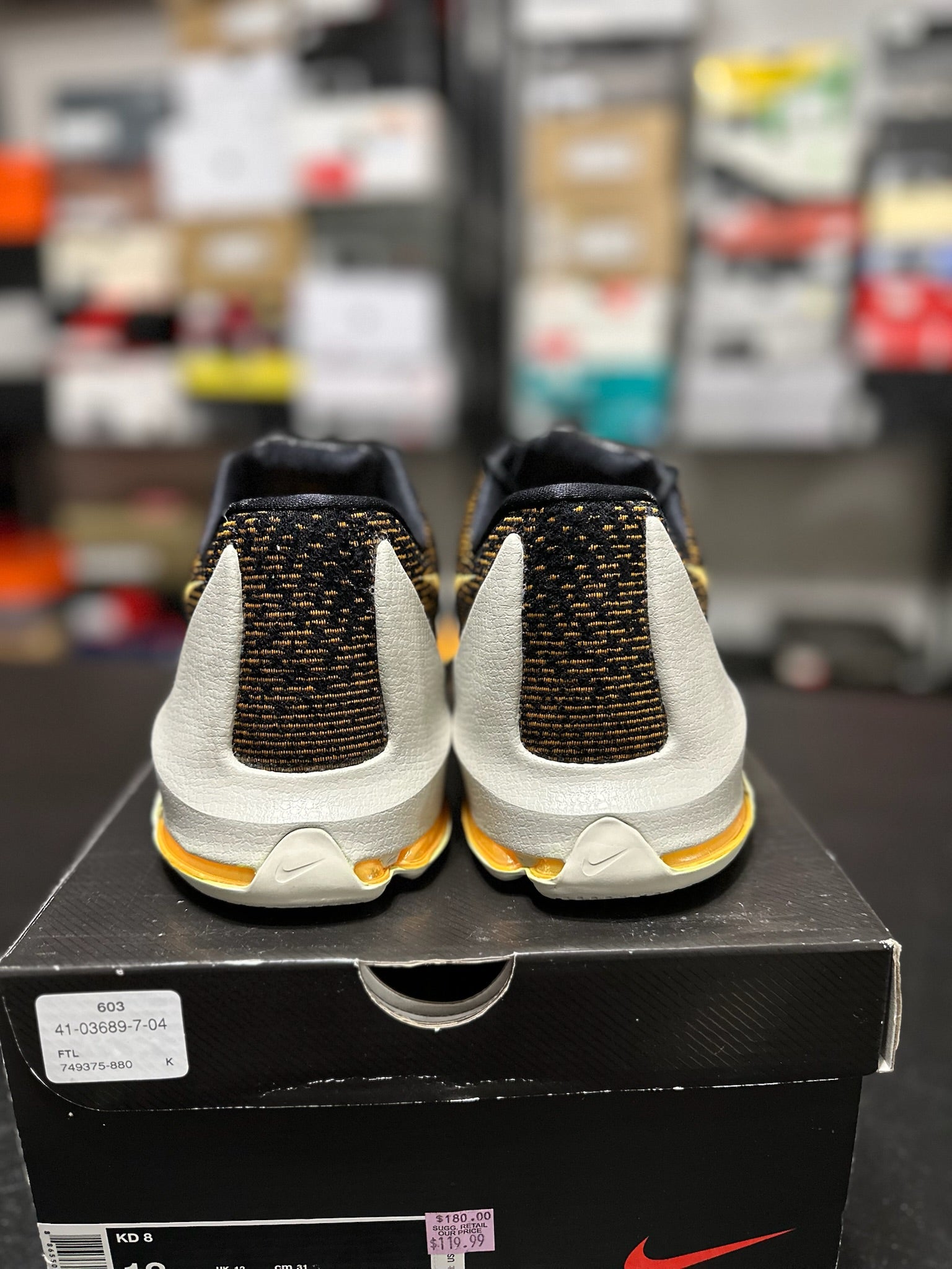 Size 13 - KD 8 Vivid Orange