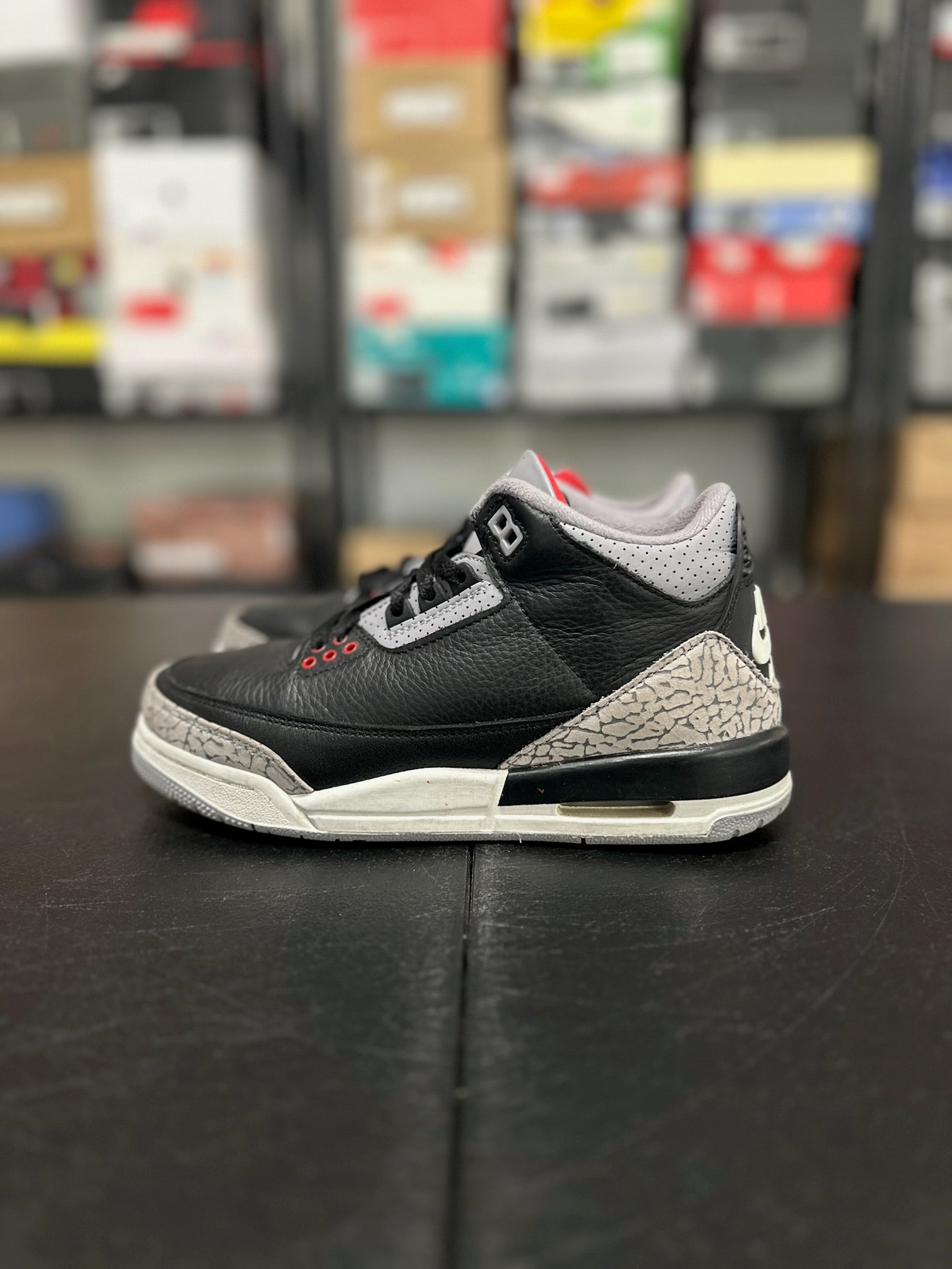 Size 5Y - J3 Black Cement