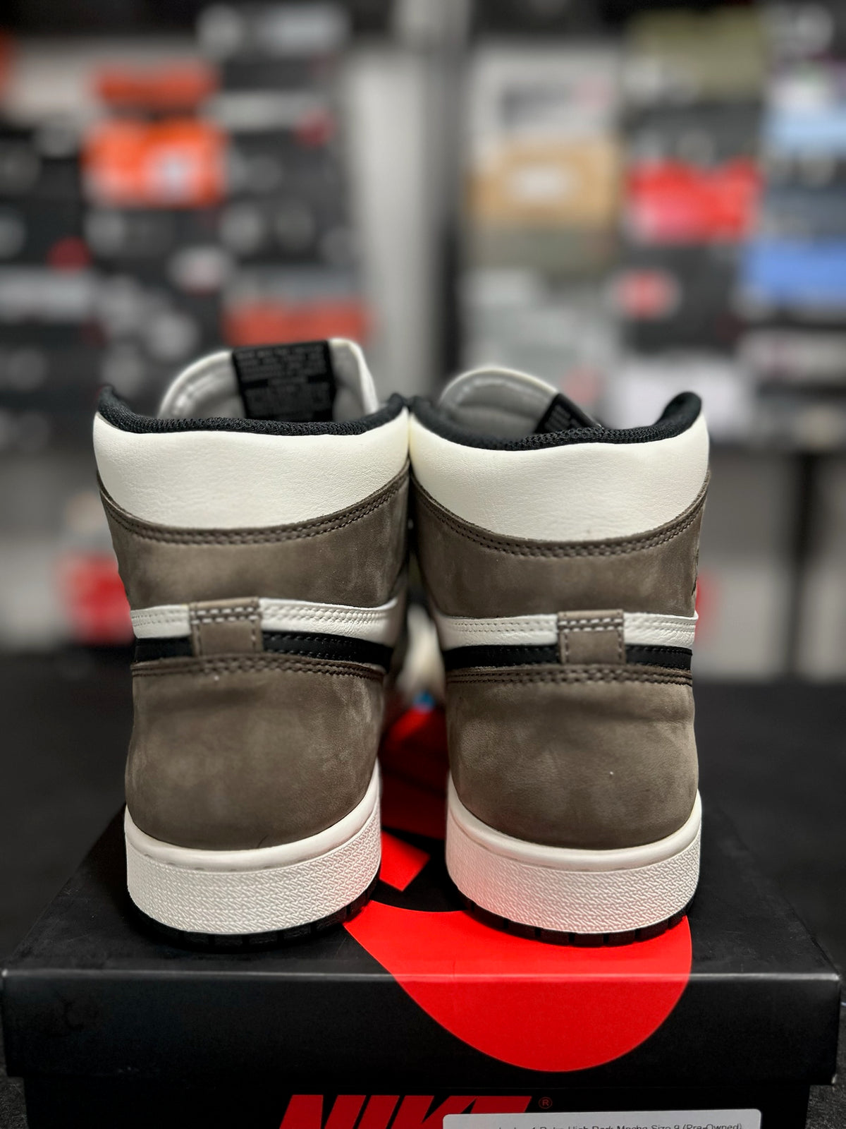 Size 9 - j1 high dark mocha