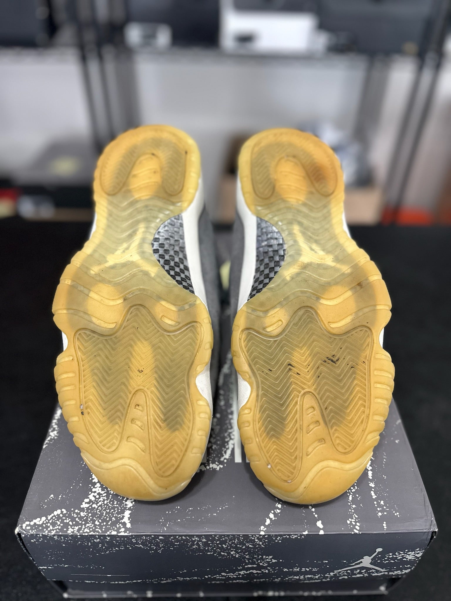 Size 10 - J11 Pinnacle Grey Suede