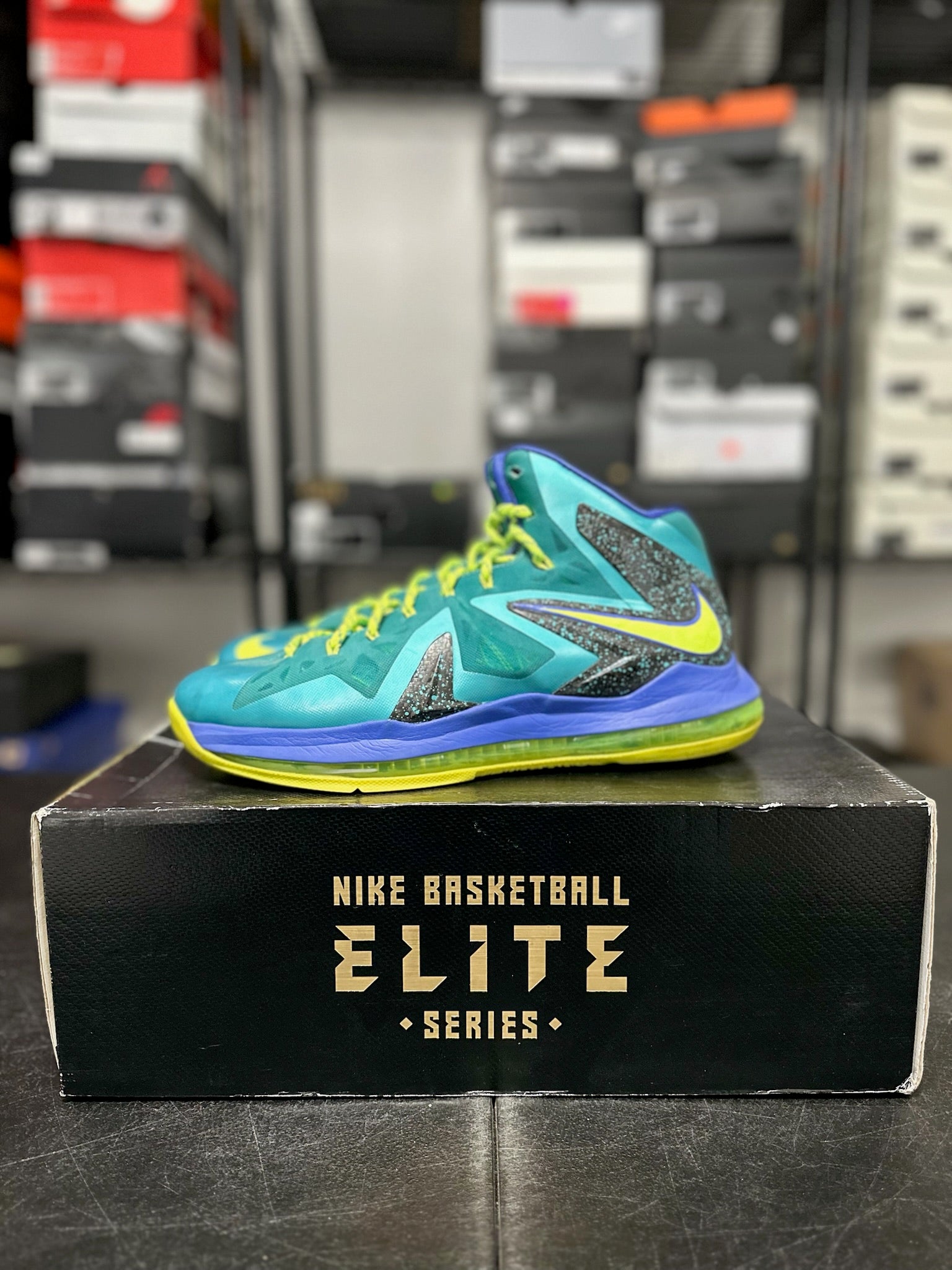Size 11 - LeBron 10 Elite Miami Dade