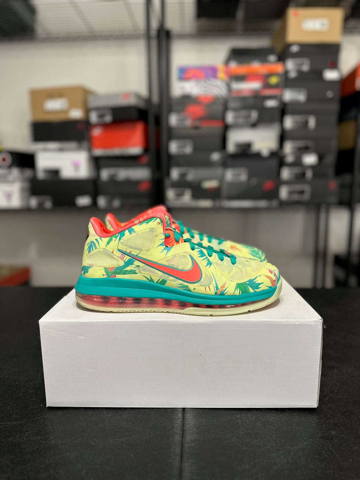 Size 9.5 - LeBron 9 low lebronald palmer