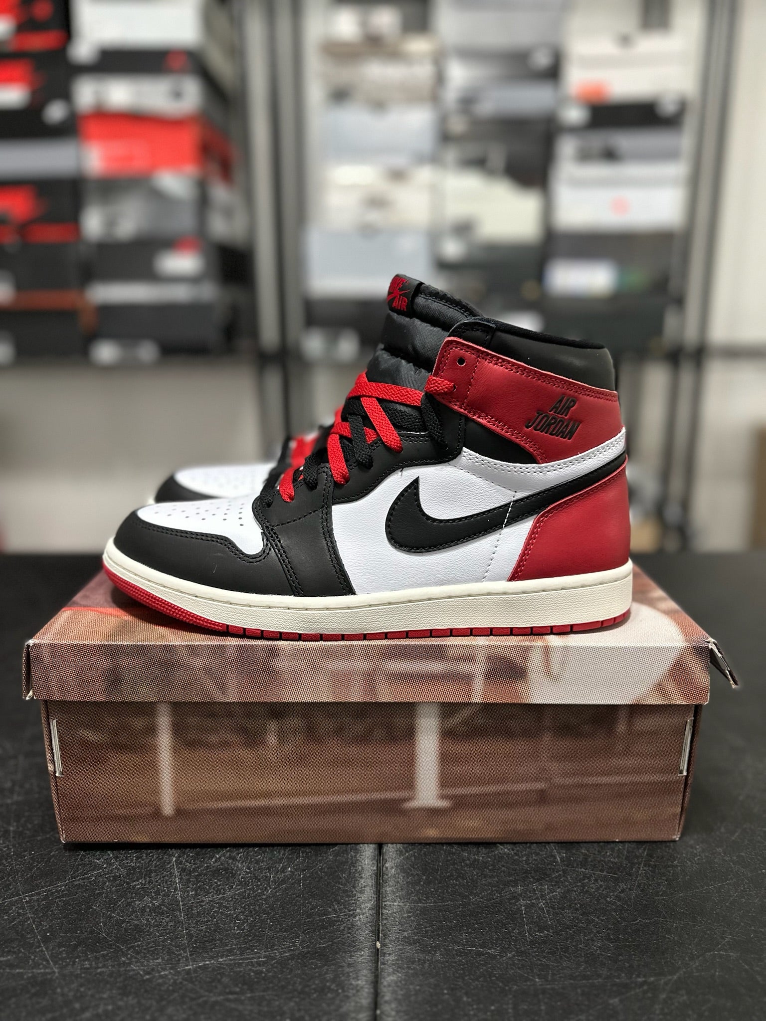 Size 10.5 - J1 Black Toe Reimagined