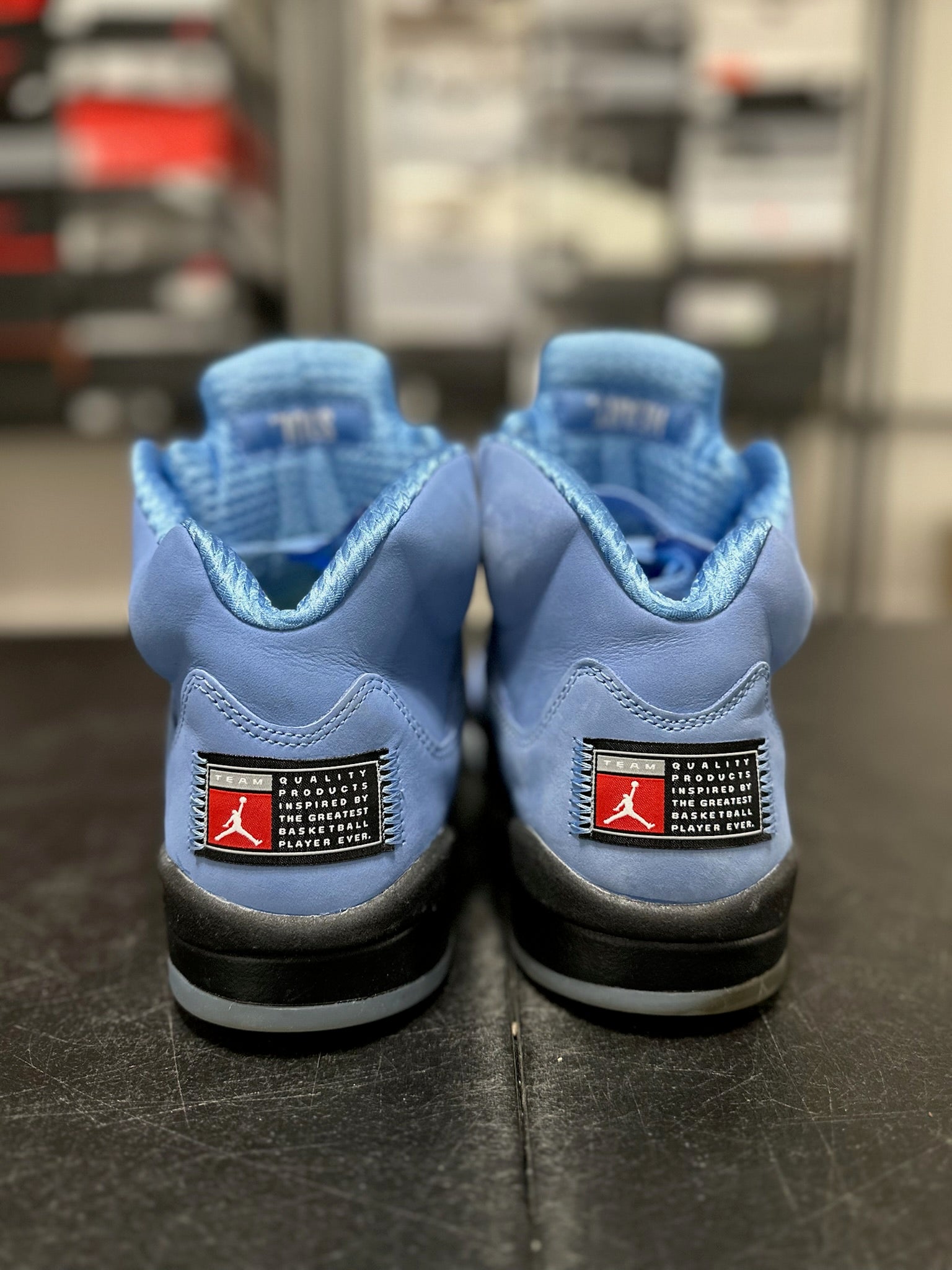 Size 11 - J5 UNC University Blue