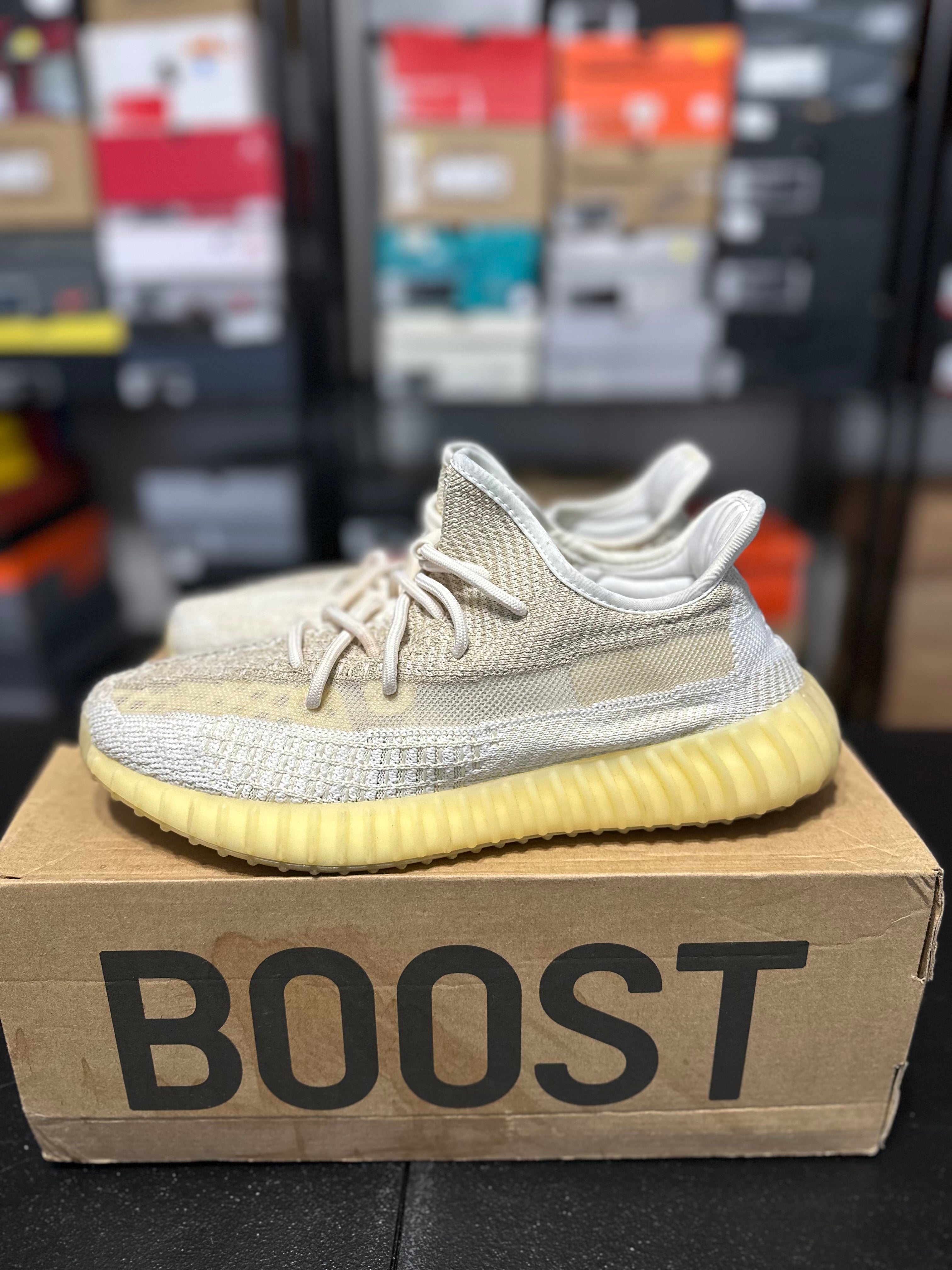 Size 9.5 - YZY 350 natural