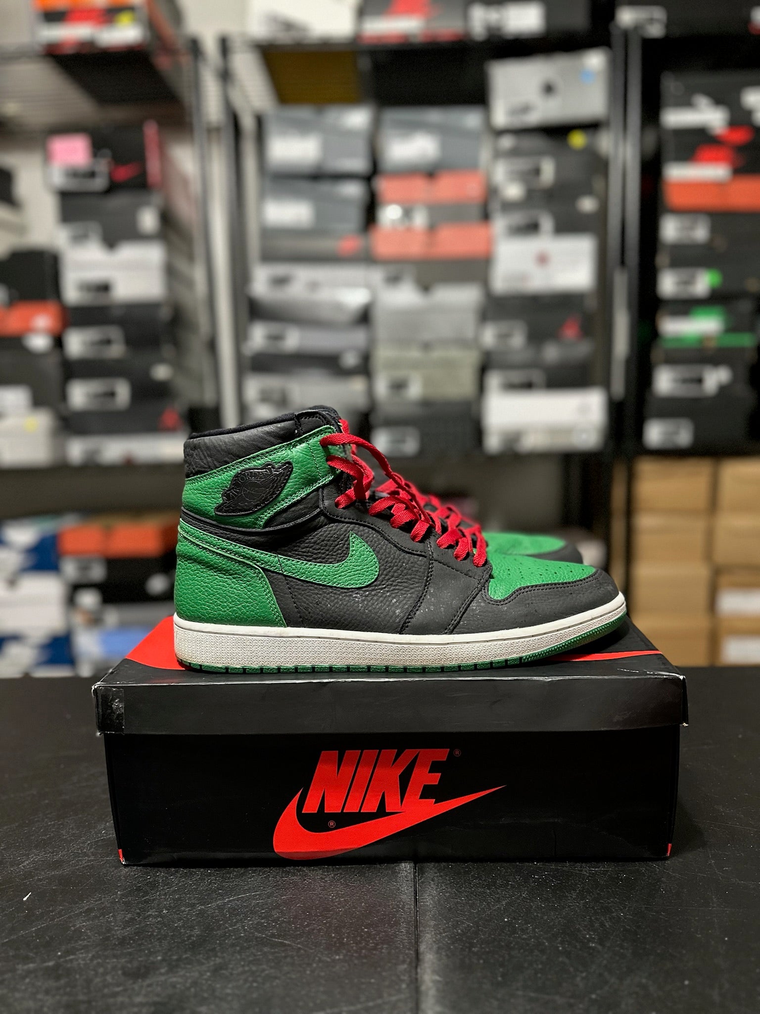 Size 13 - J1 High Pine Green Black