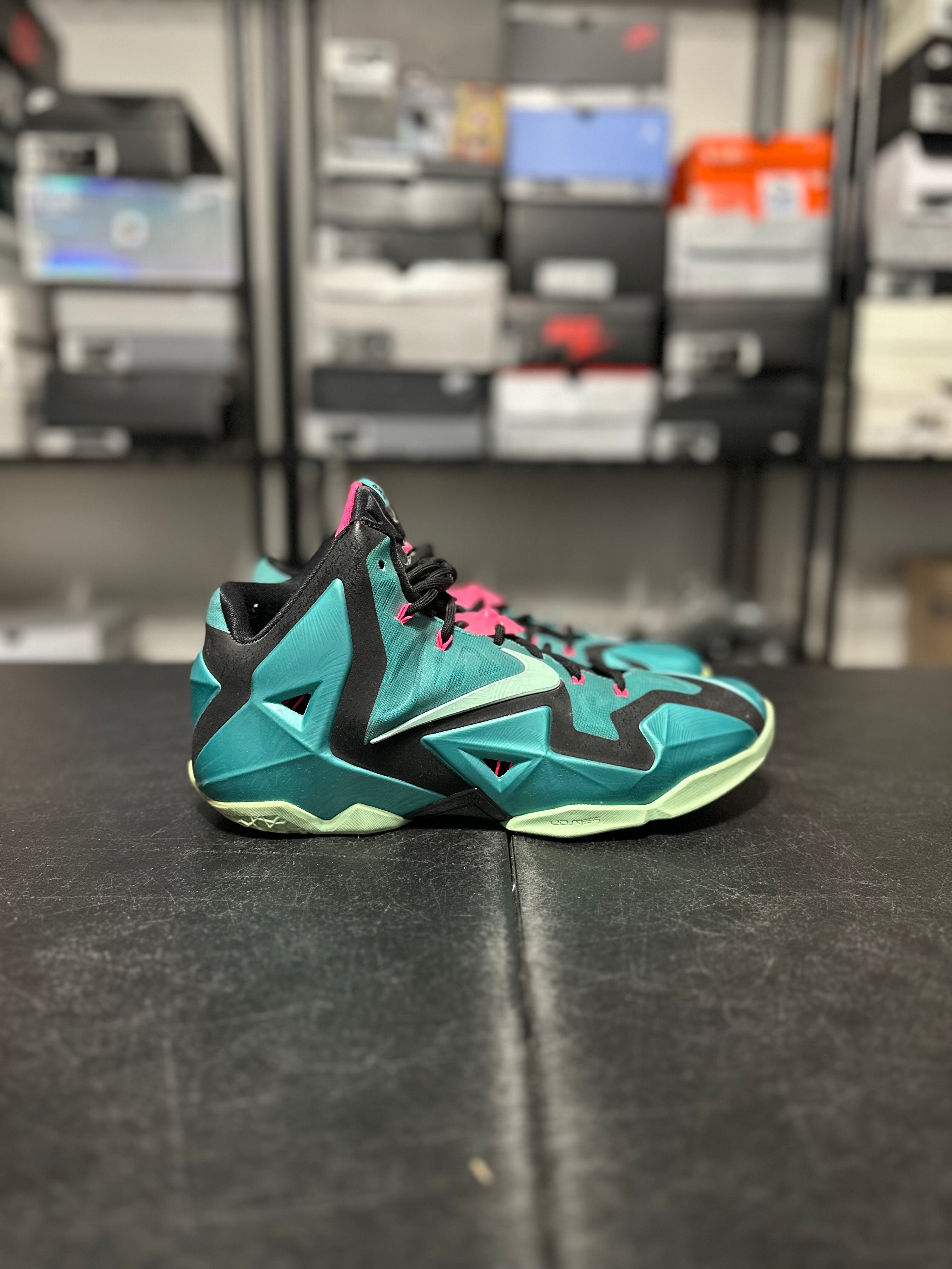 Size 10.5 - LeBron 11 south beach