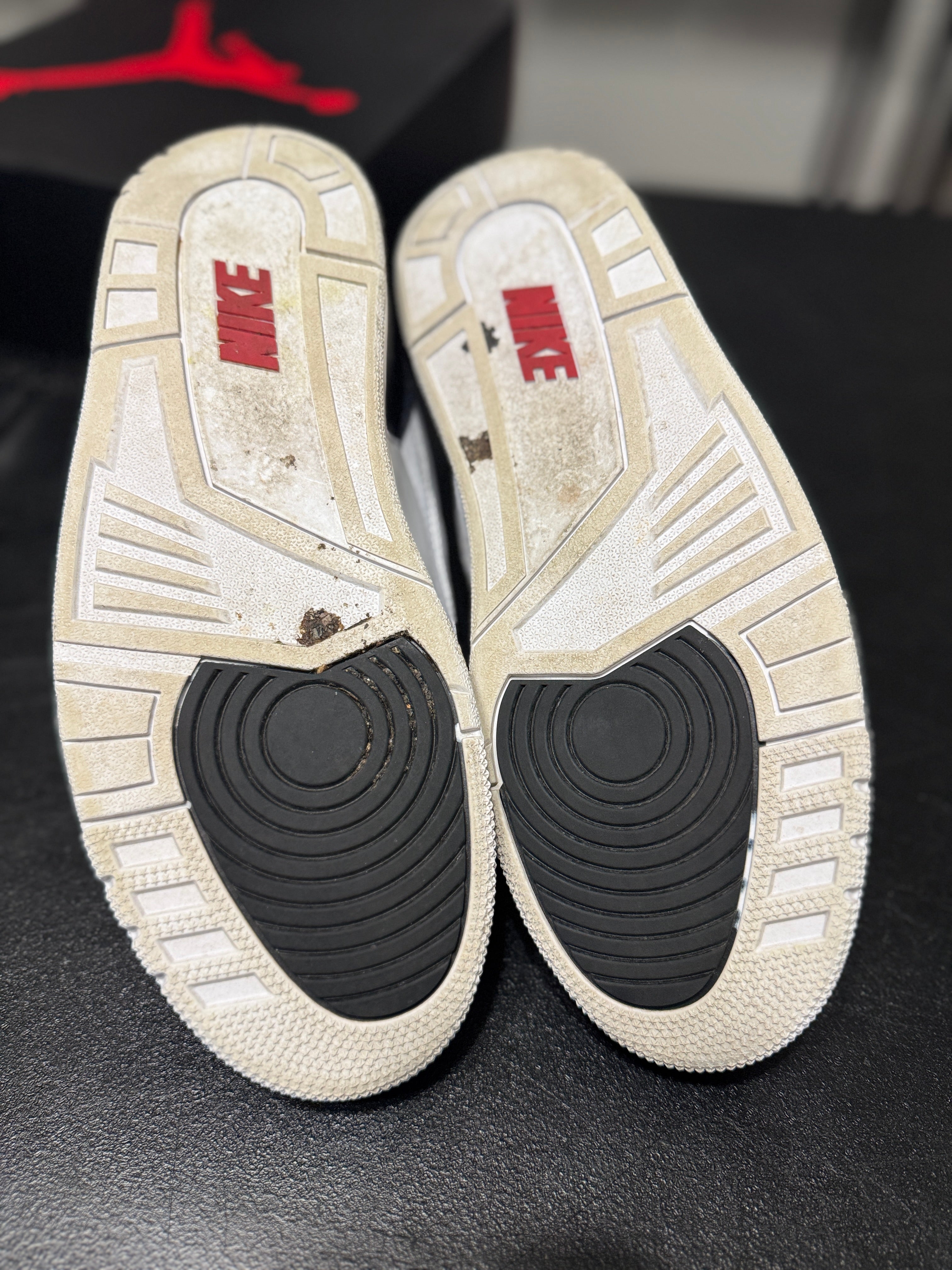 Size 11.5 - J3 fire red denim