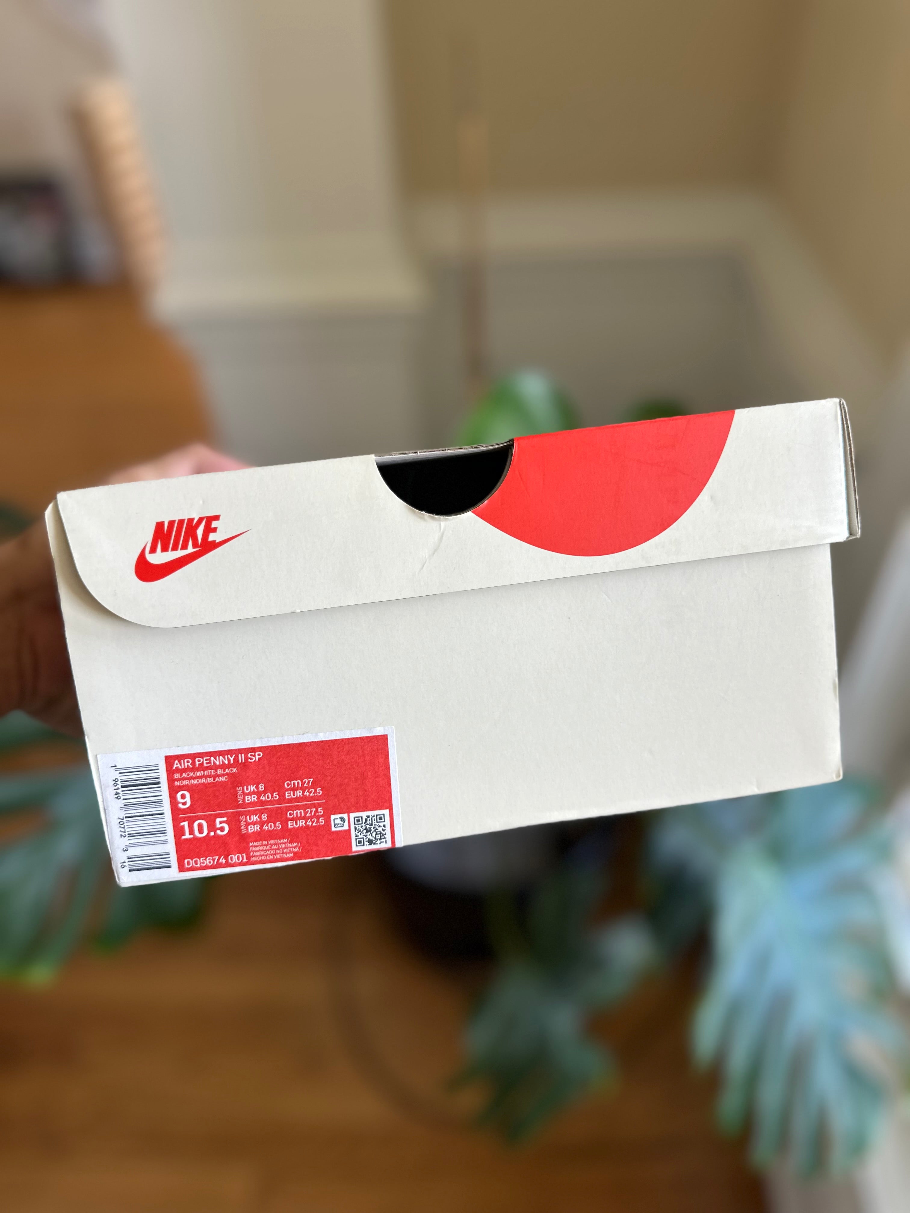 Size 9 - air penny 2 Stussy
