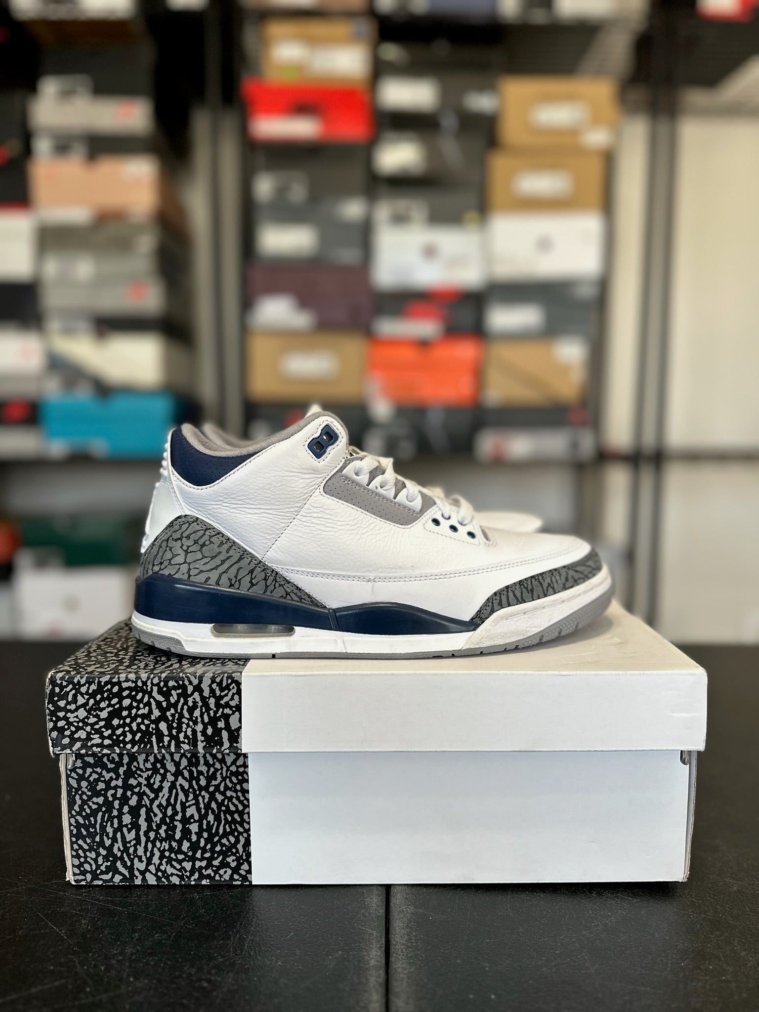 Size 9.5 - J3 Midnight Navy