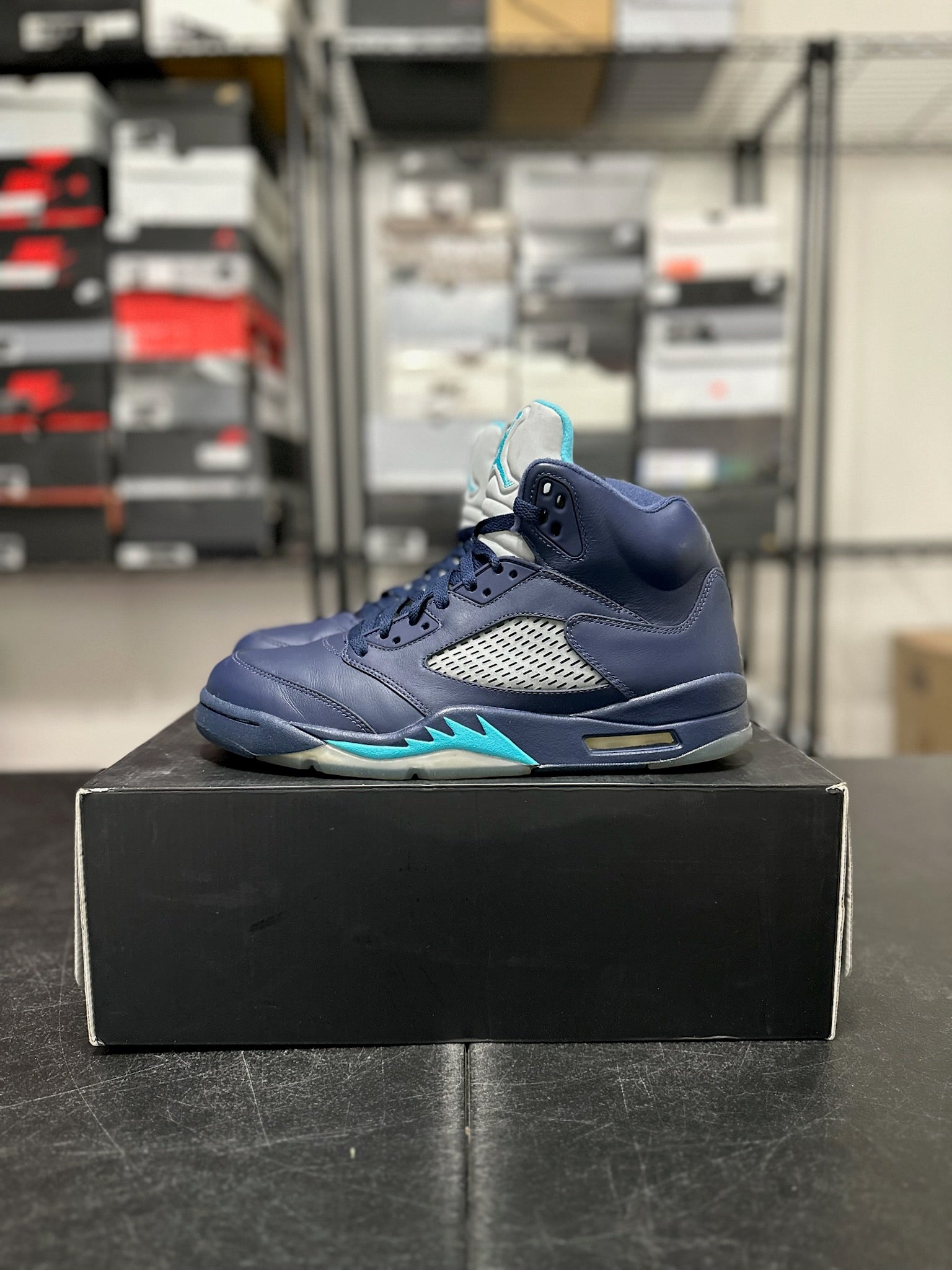 Size 10.5 - J5 Blue Suede