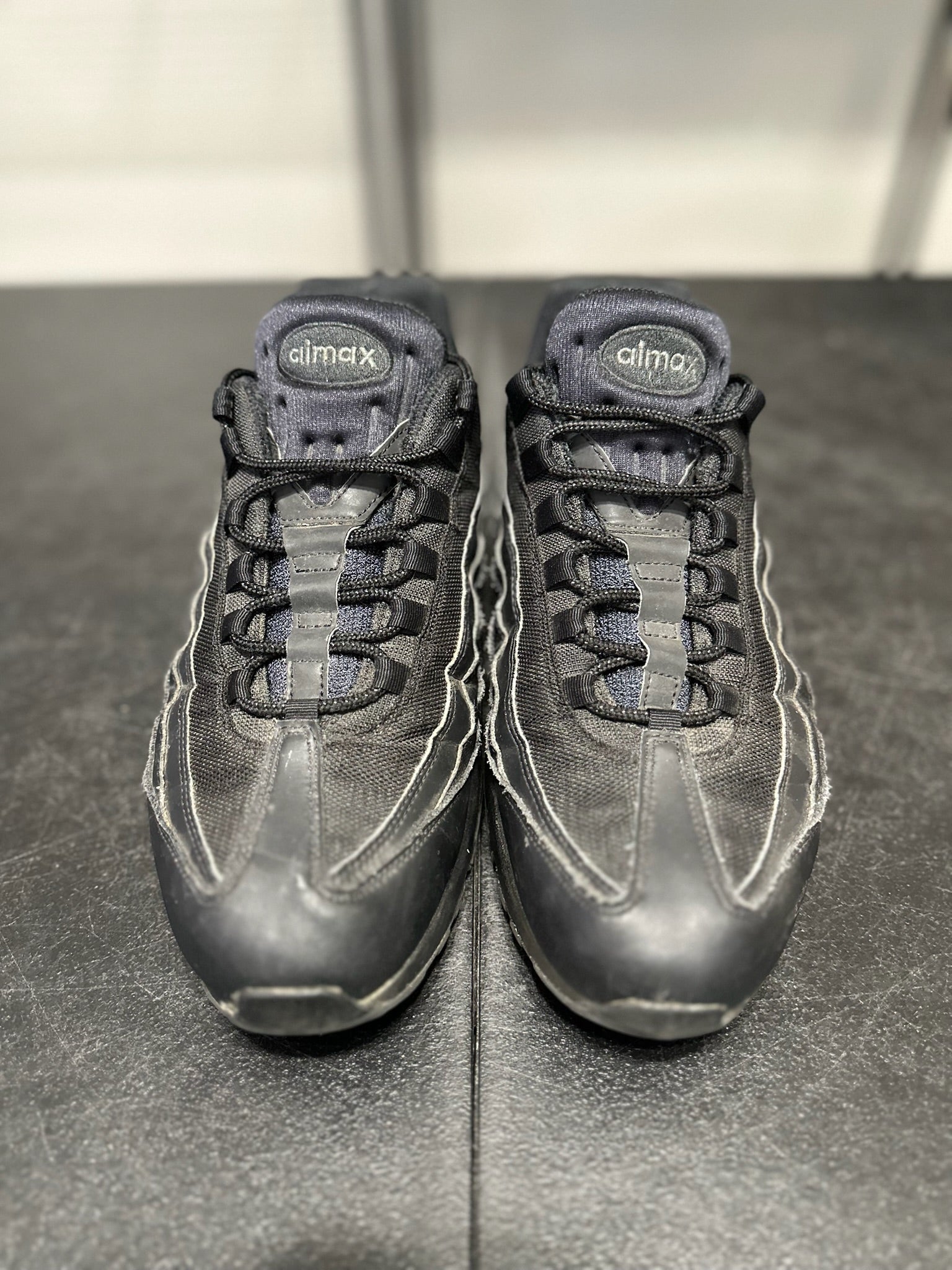 Size 12 - Air Max 95 Essential Triple Black