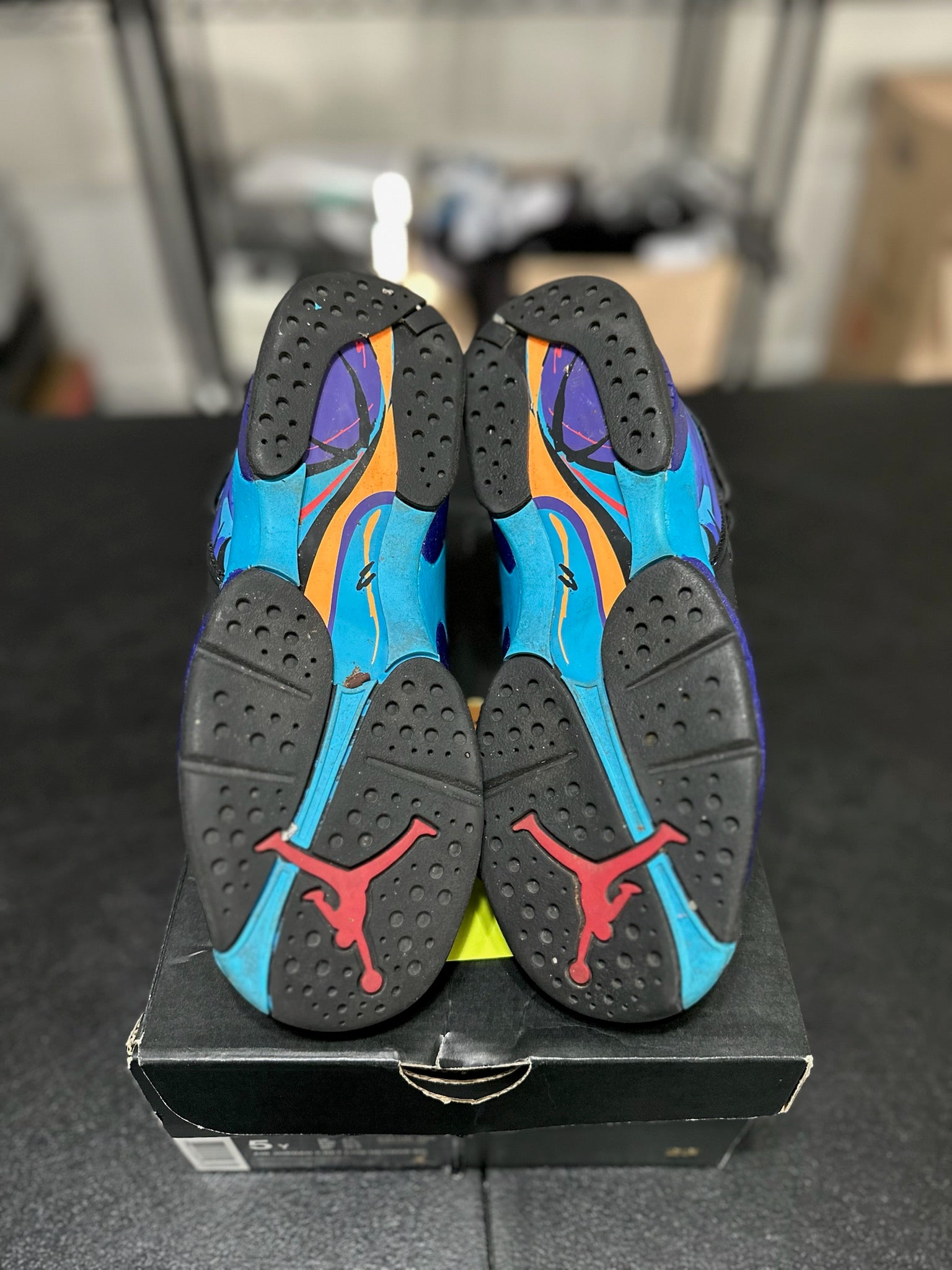 Size 5Y - J8 Aqua