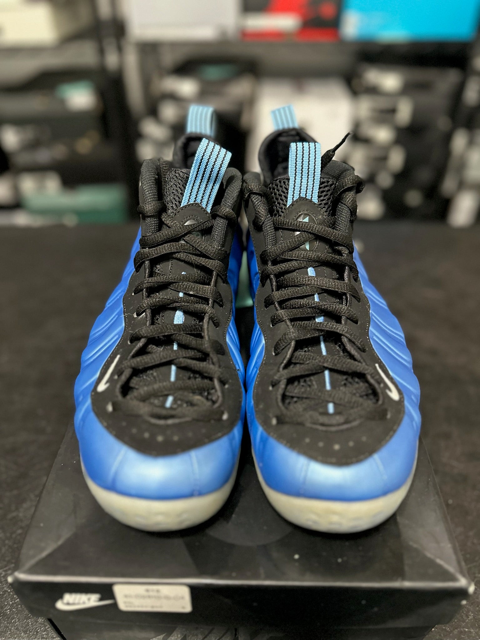Size 10 - Foamposite 1 University Blue