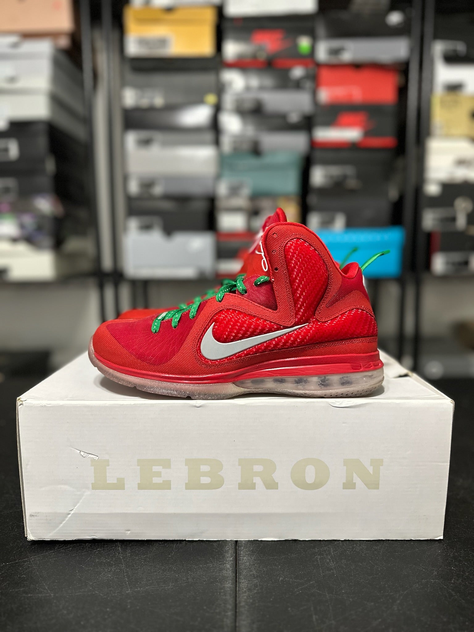 Size 9.5 - LeBron 9 Christmas