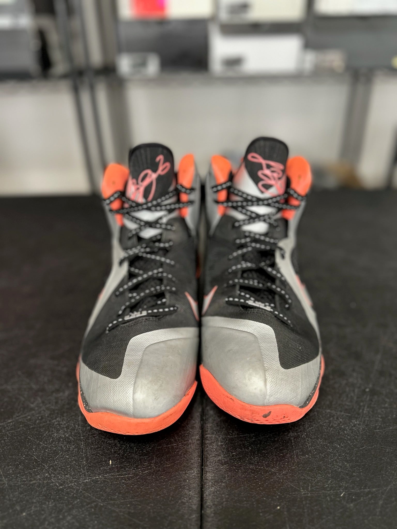 Size 12 - LeBron 9 Mango