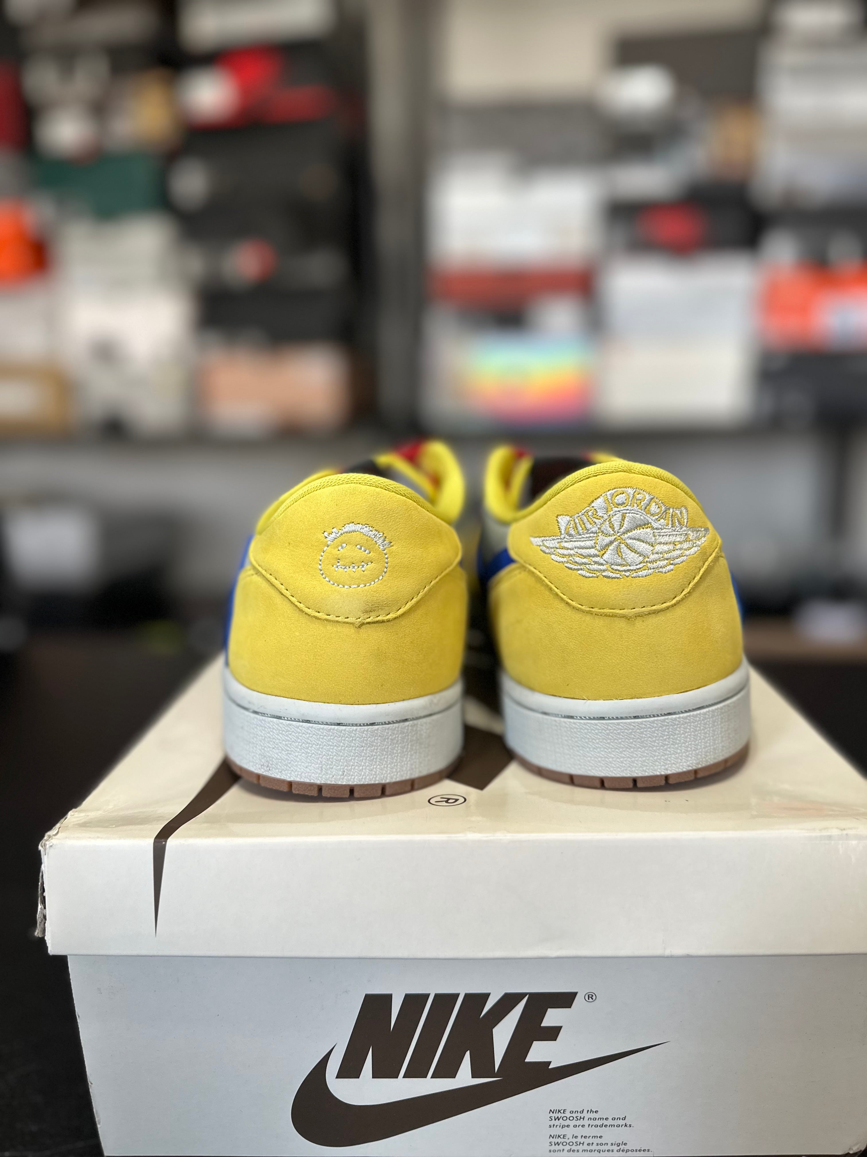 Size 11.5 - (13w) J1 low Travis canary
