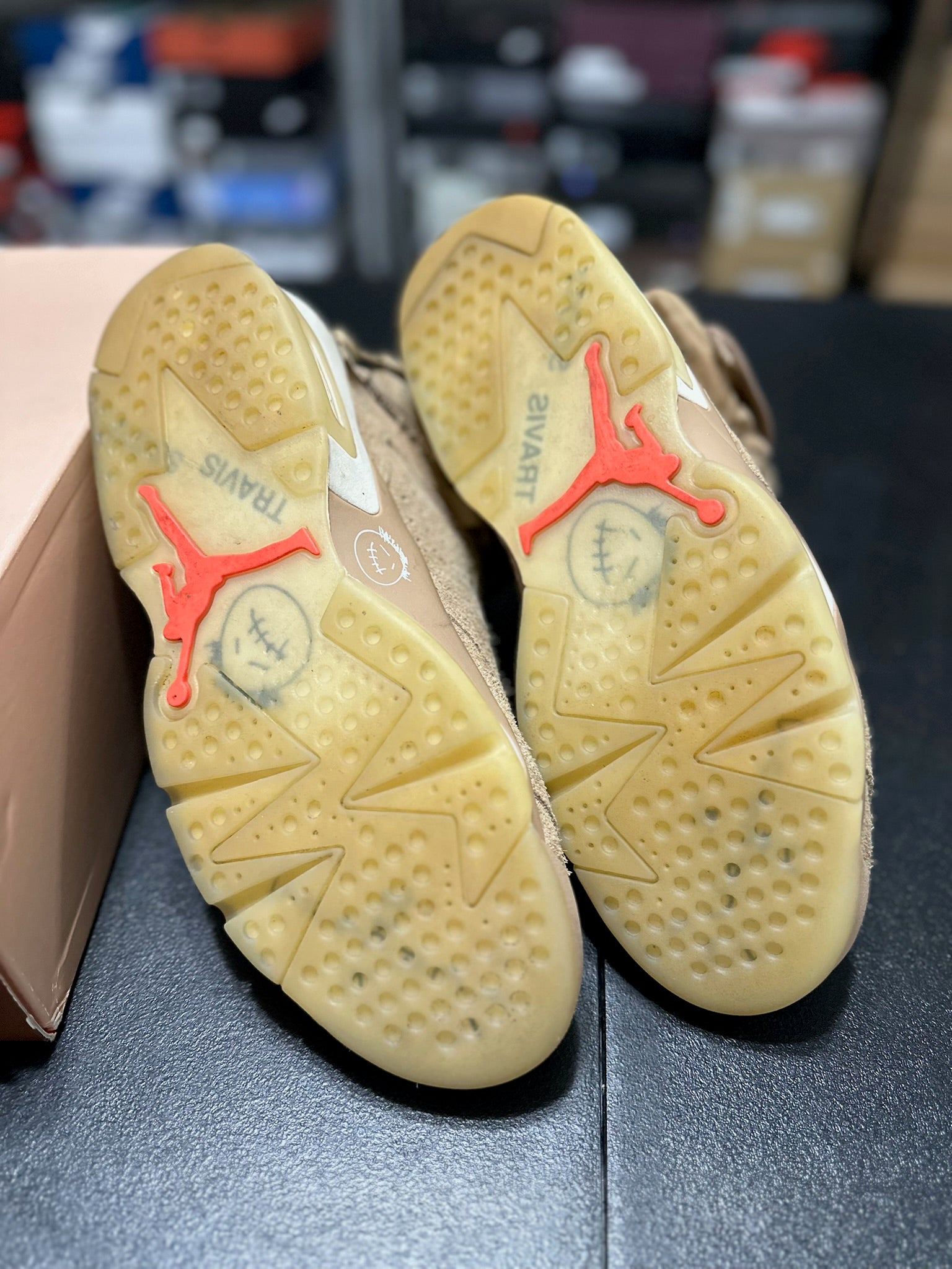 Size 10 - J6 Travis Scott British Khaki
