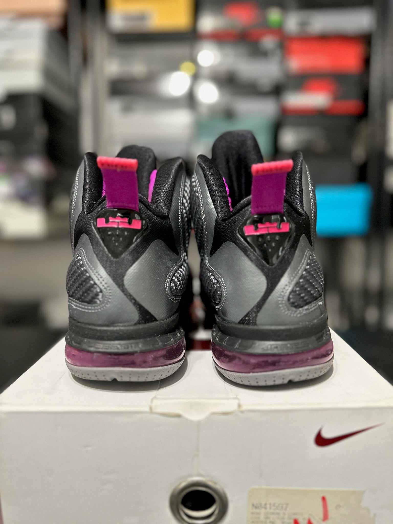 Size 9.5 - LeBron 9 Miami Nights