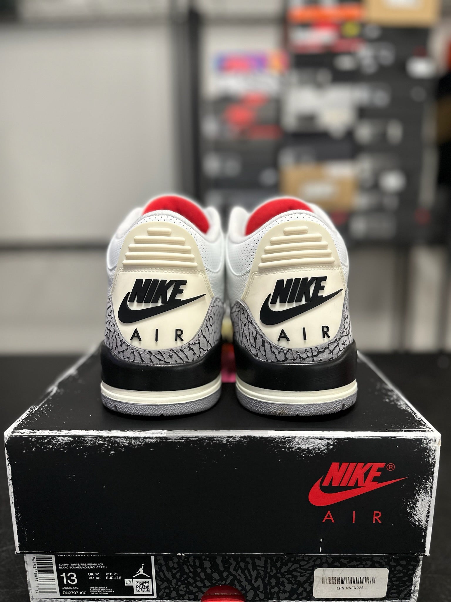 Size 13 - J3 White Cement Reimagined