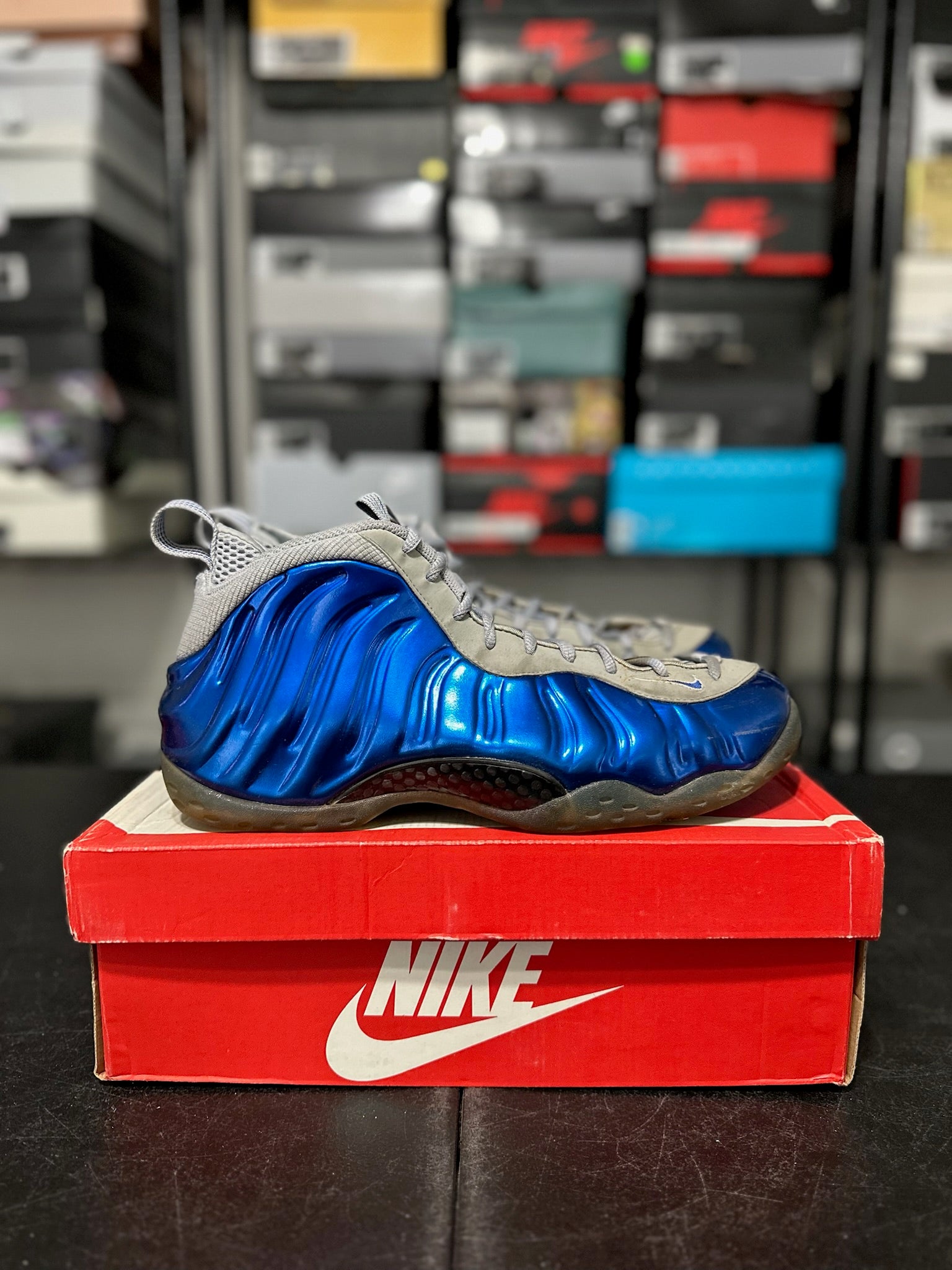 Size 10.5 - Foamposite 1 Sport Royal