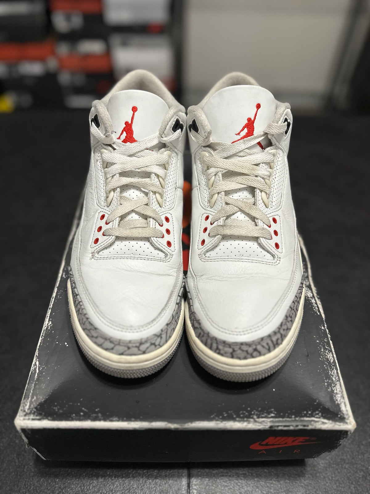 Size 9 - j3 white cement reimagined