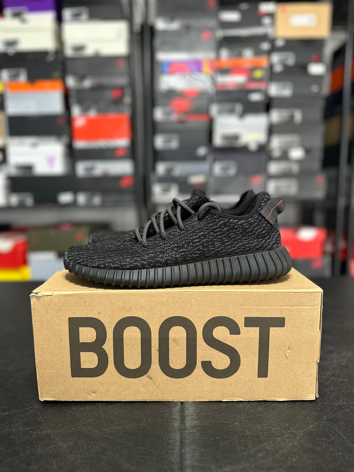 Size 11 - YZY 350 pirate black 2023 release