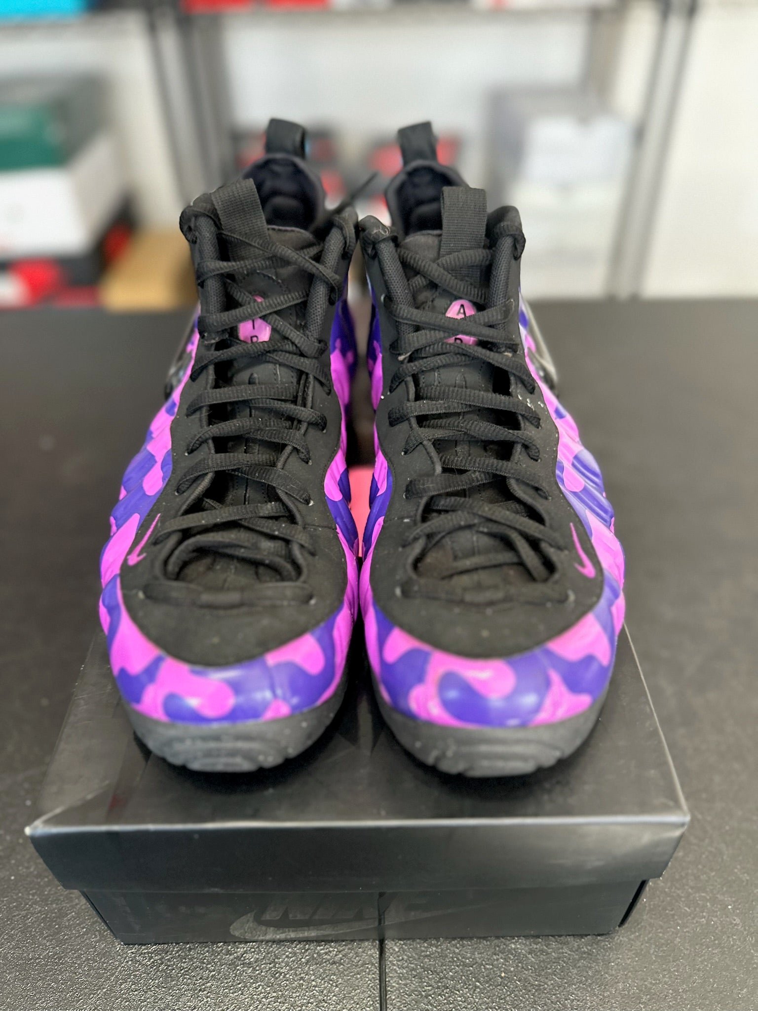 Size 11.5 - Foamposite 1 Purple Camo