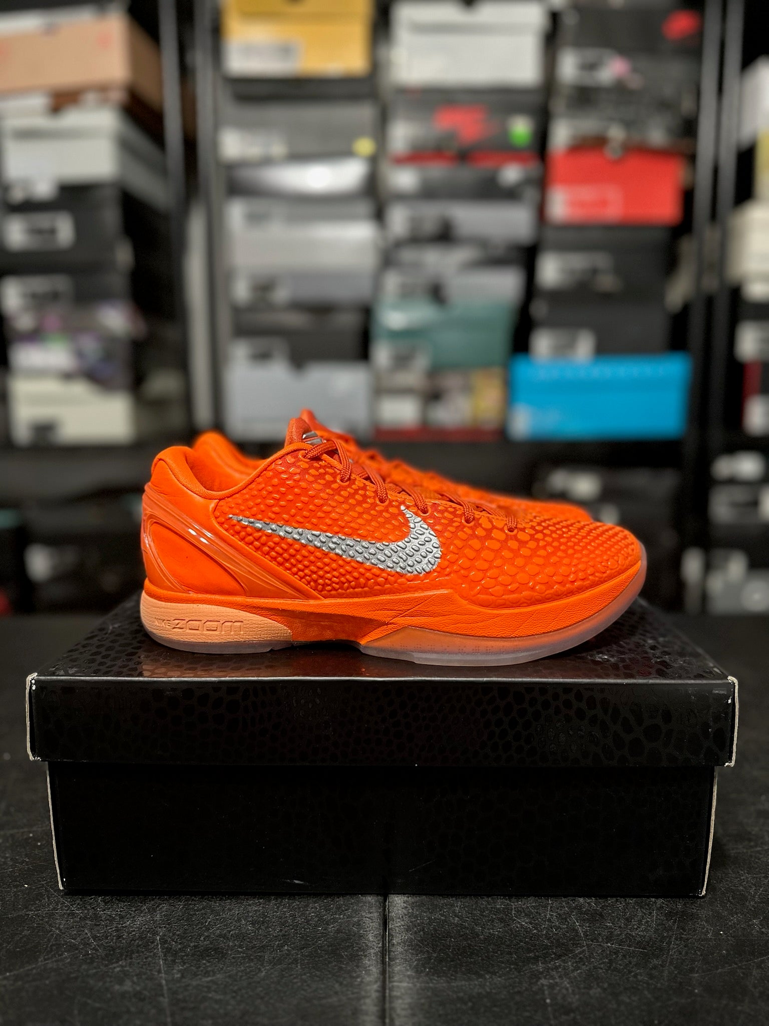 Size 9.5 - Kobe 6 Protro Total Orange
