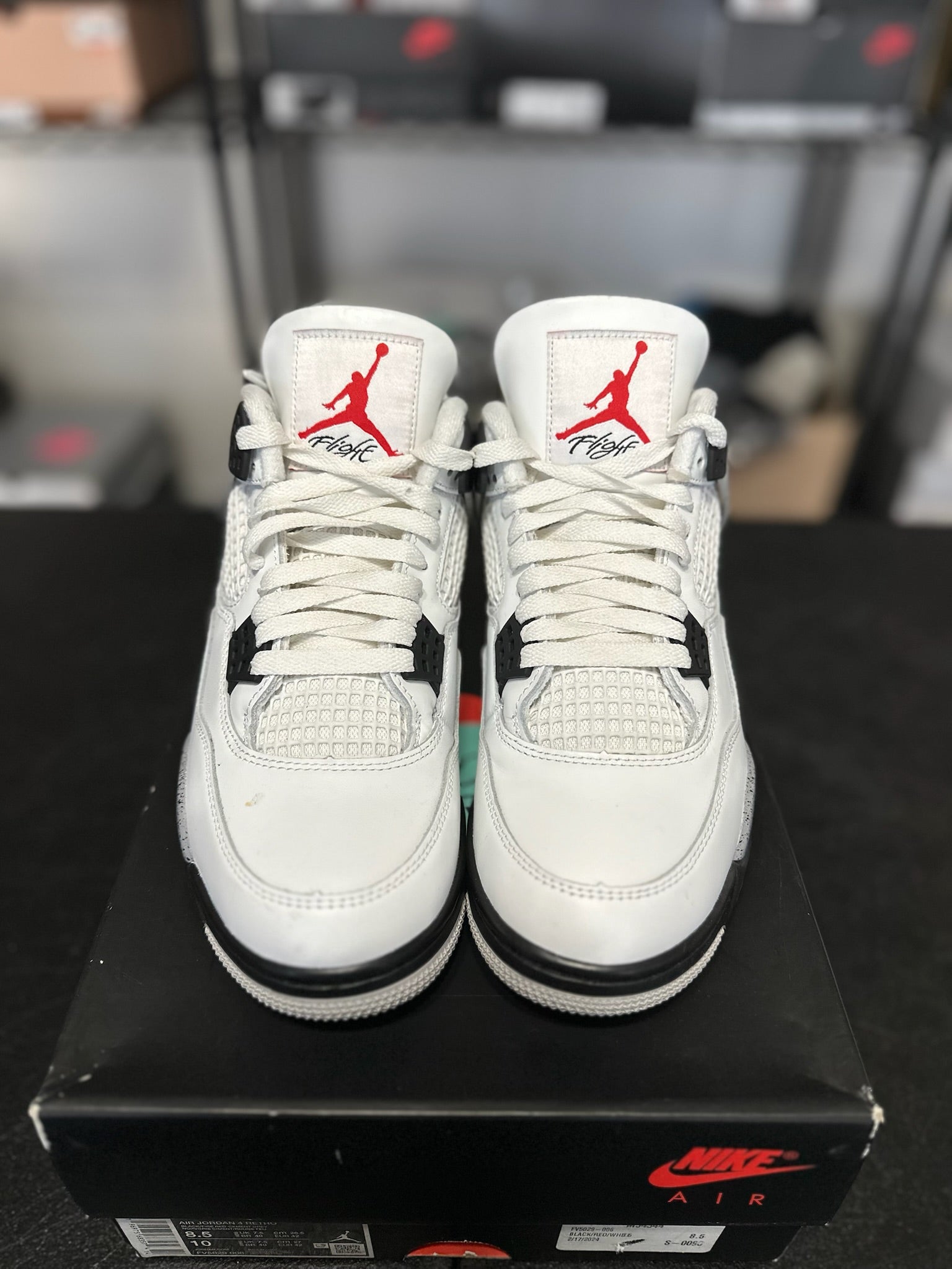 Size 8.5 - J4 White Cement