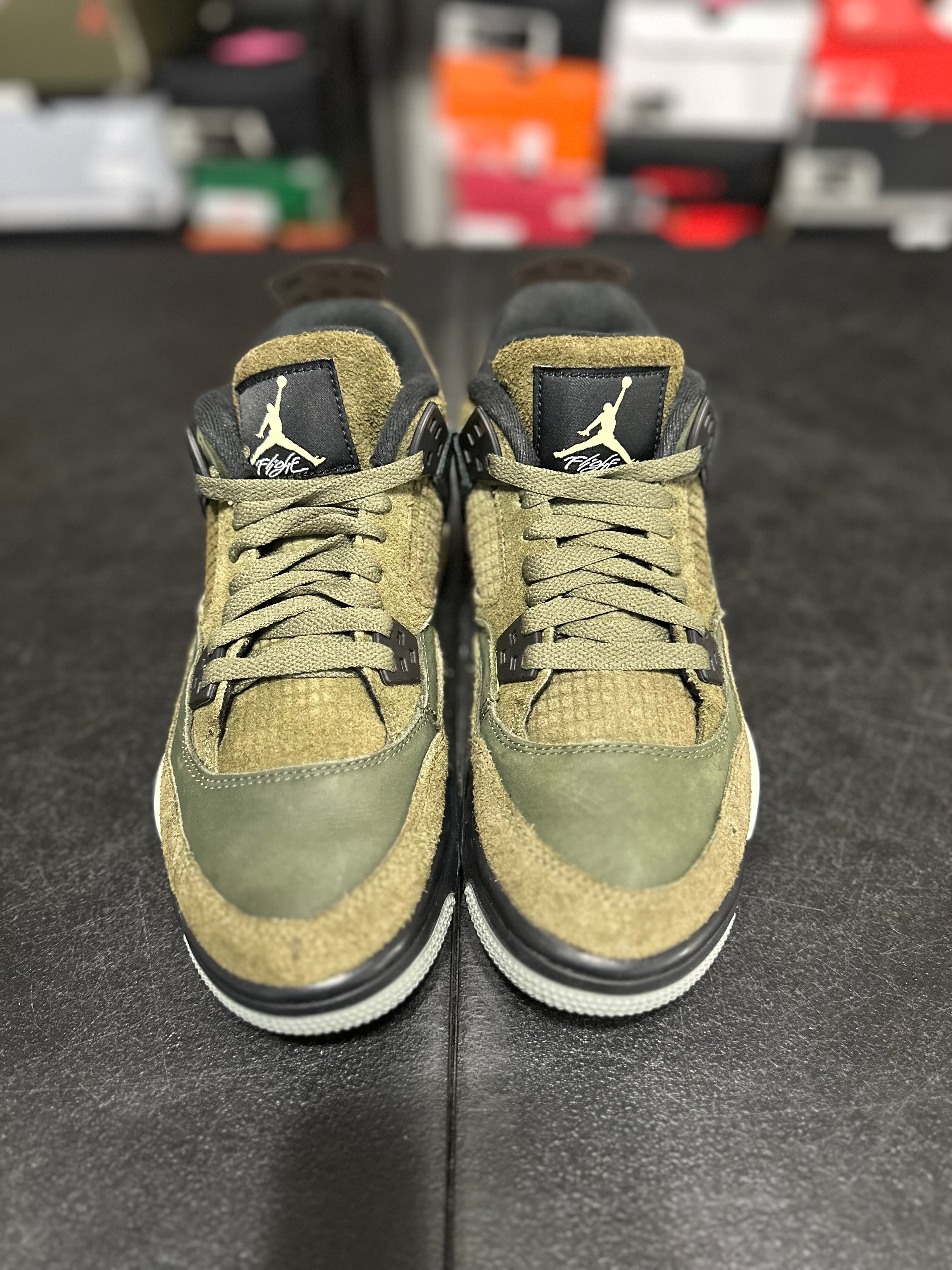 Size 7y - J4 olive craft