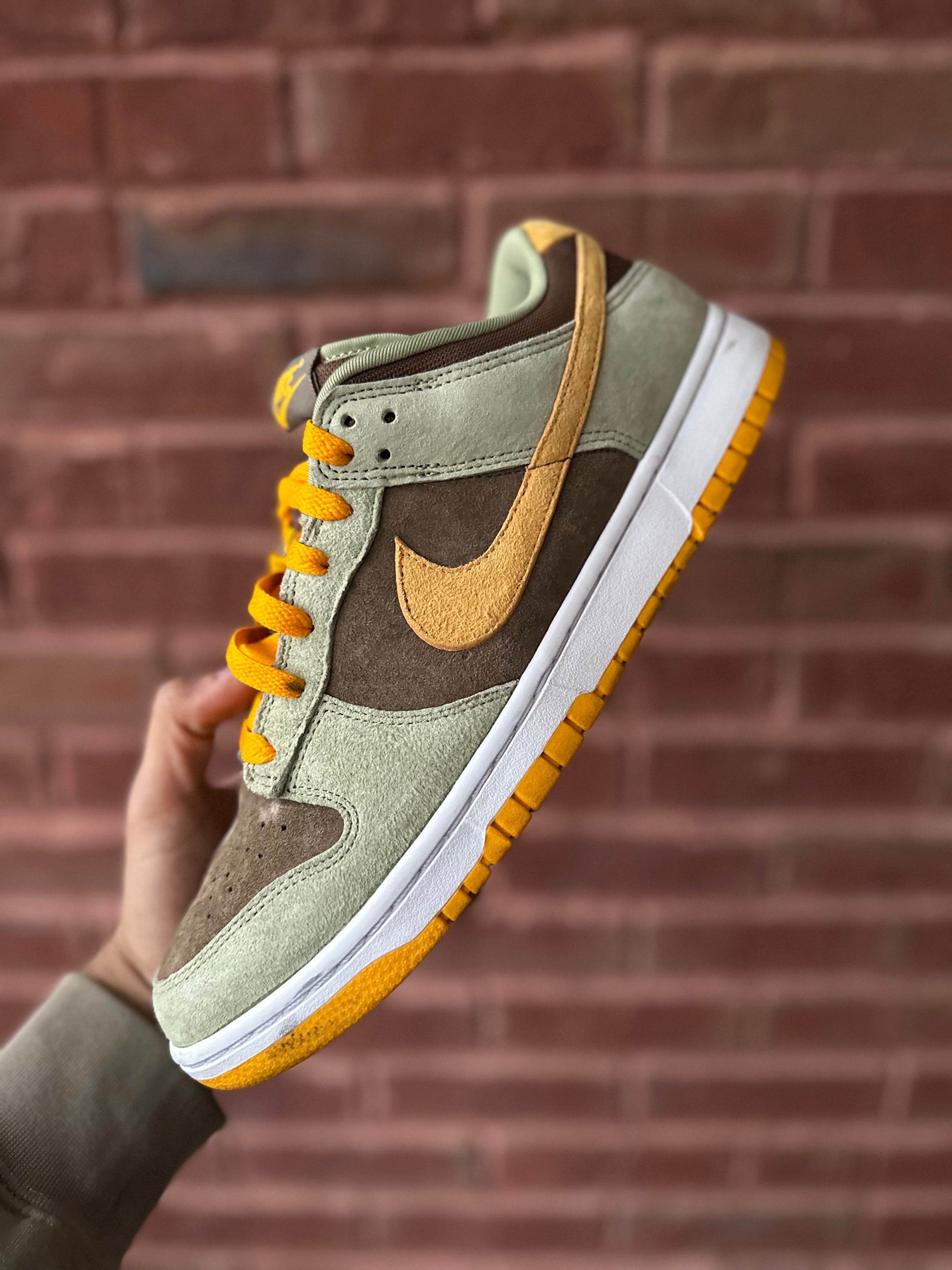 Size 10.5 - dunk low dusty olive