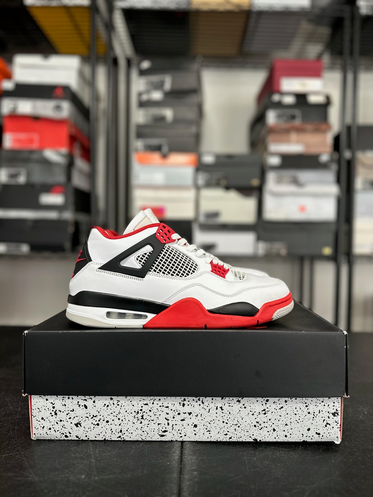Size 12 - J4 Fire Red