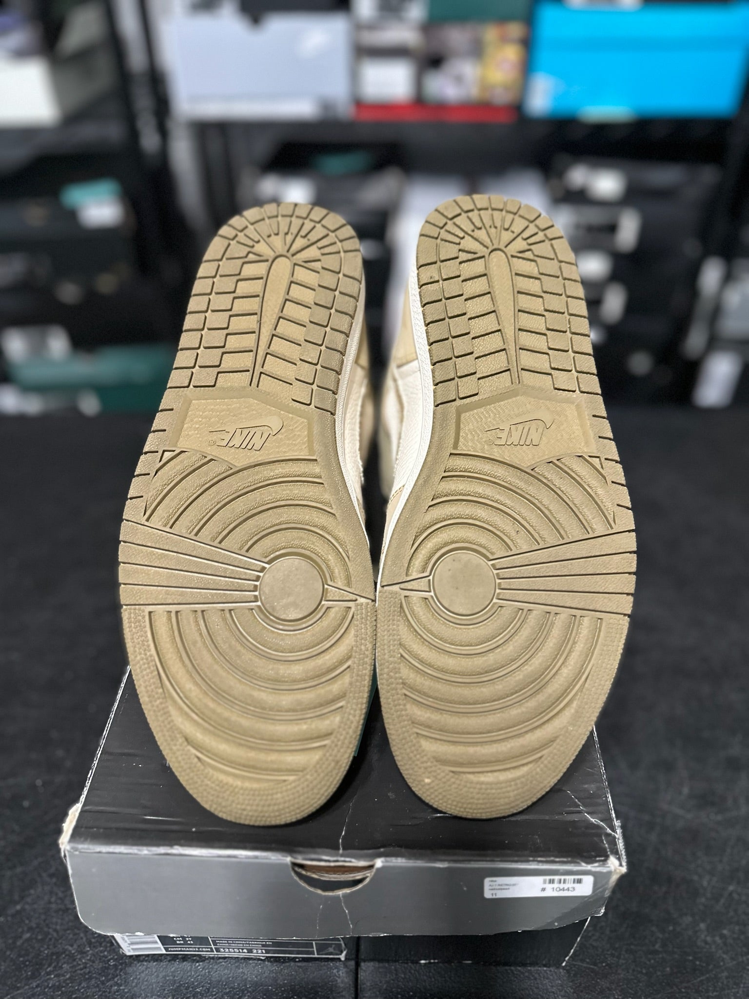 Size 11 - J1 Armed Forces Pearl White