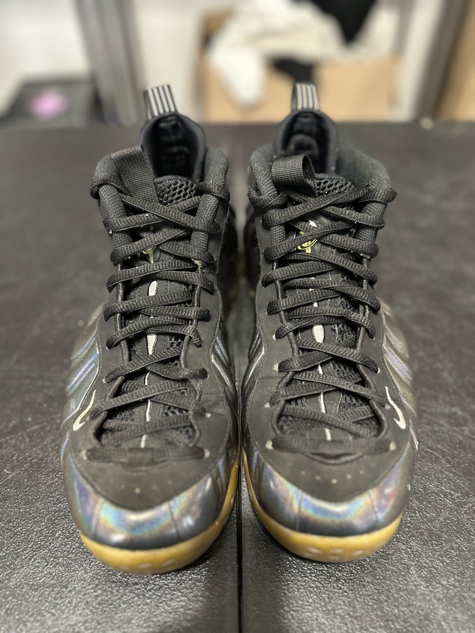 Size 9.5 - Foamposite 1 Hologram