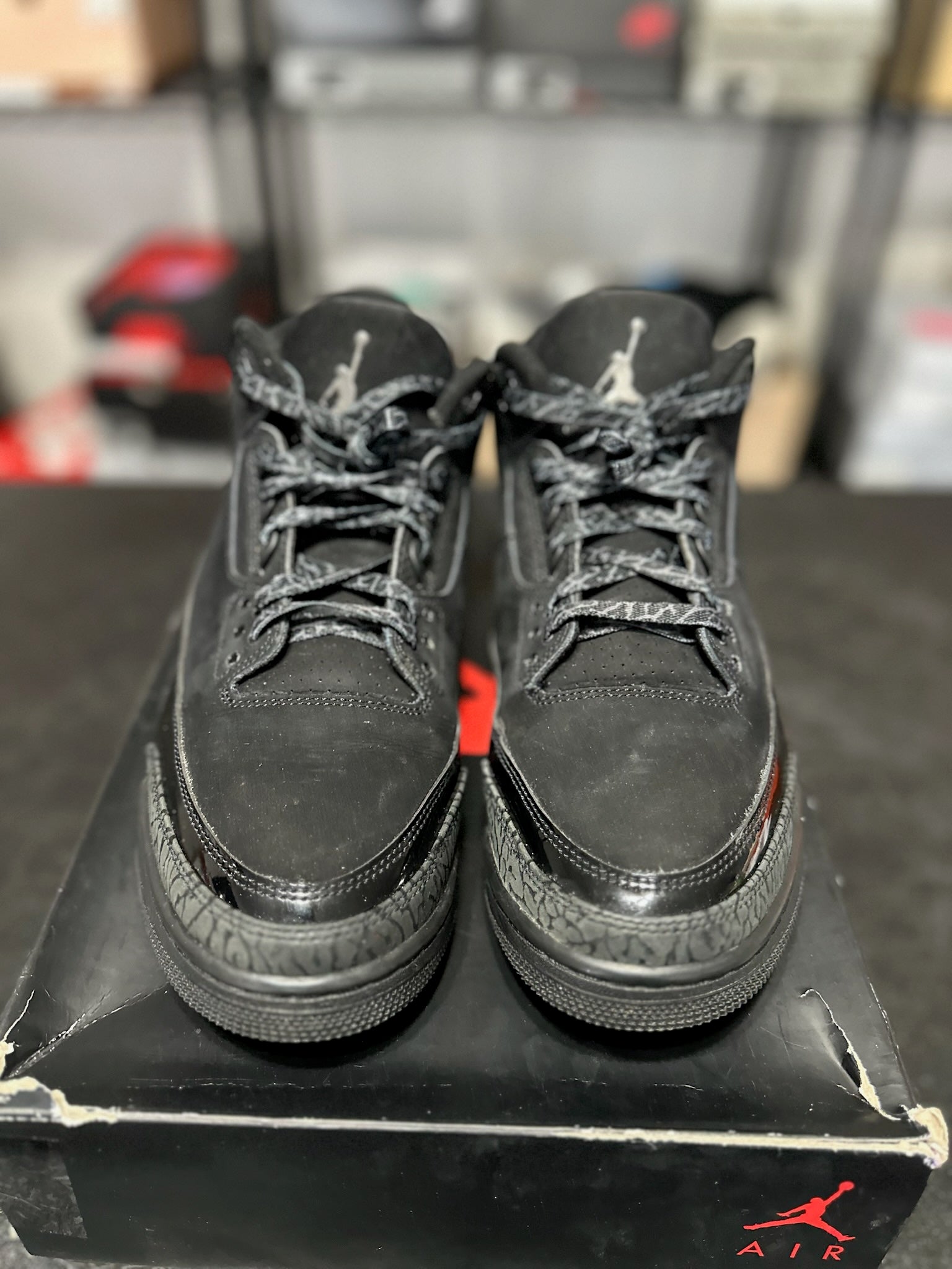 Size 11.5 - J3 Black Cat