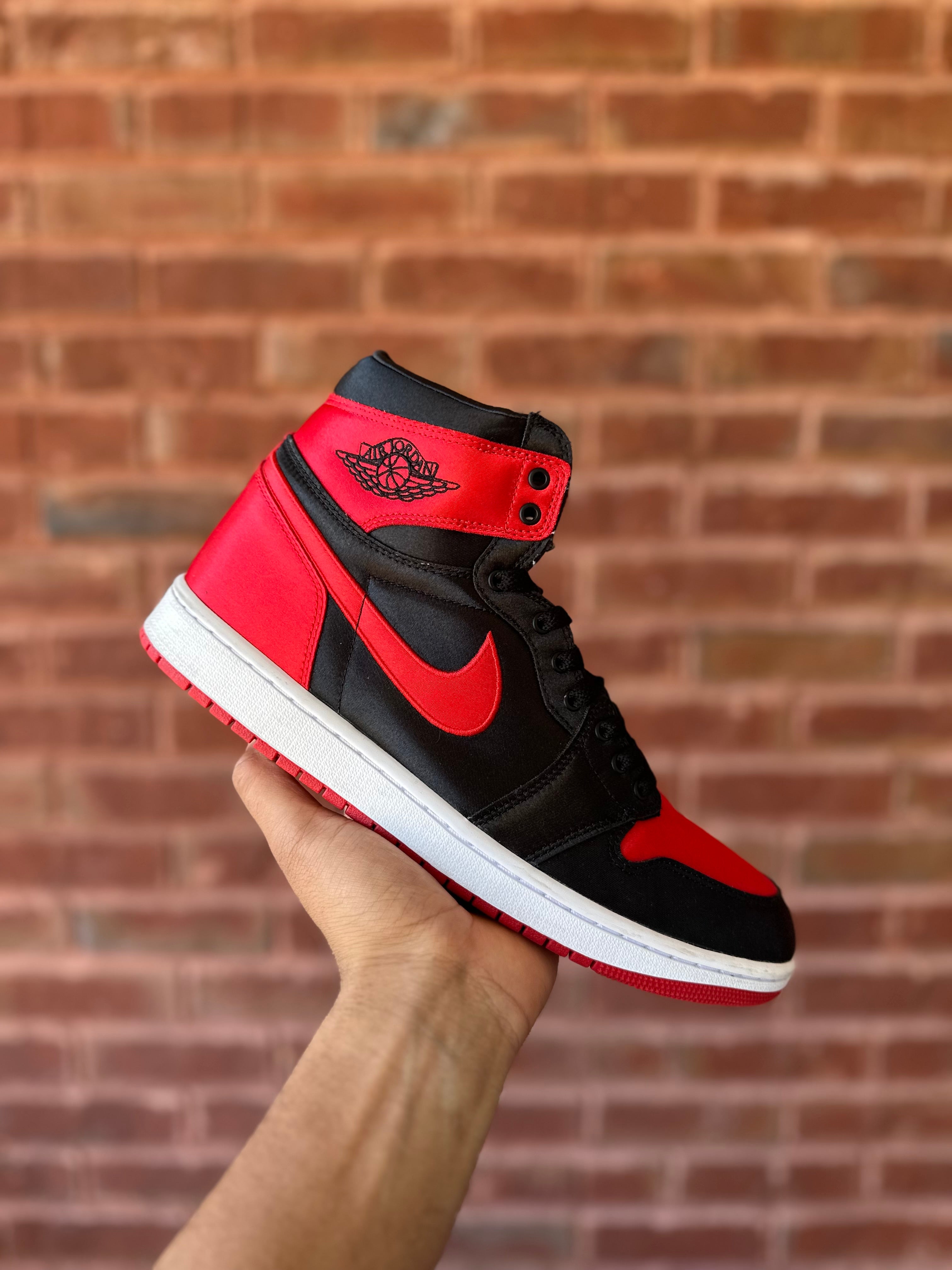 Size 11.5W - J1 Satin bred